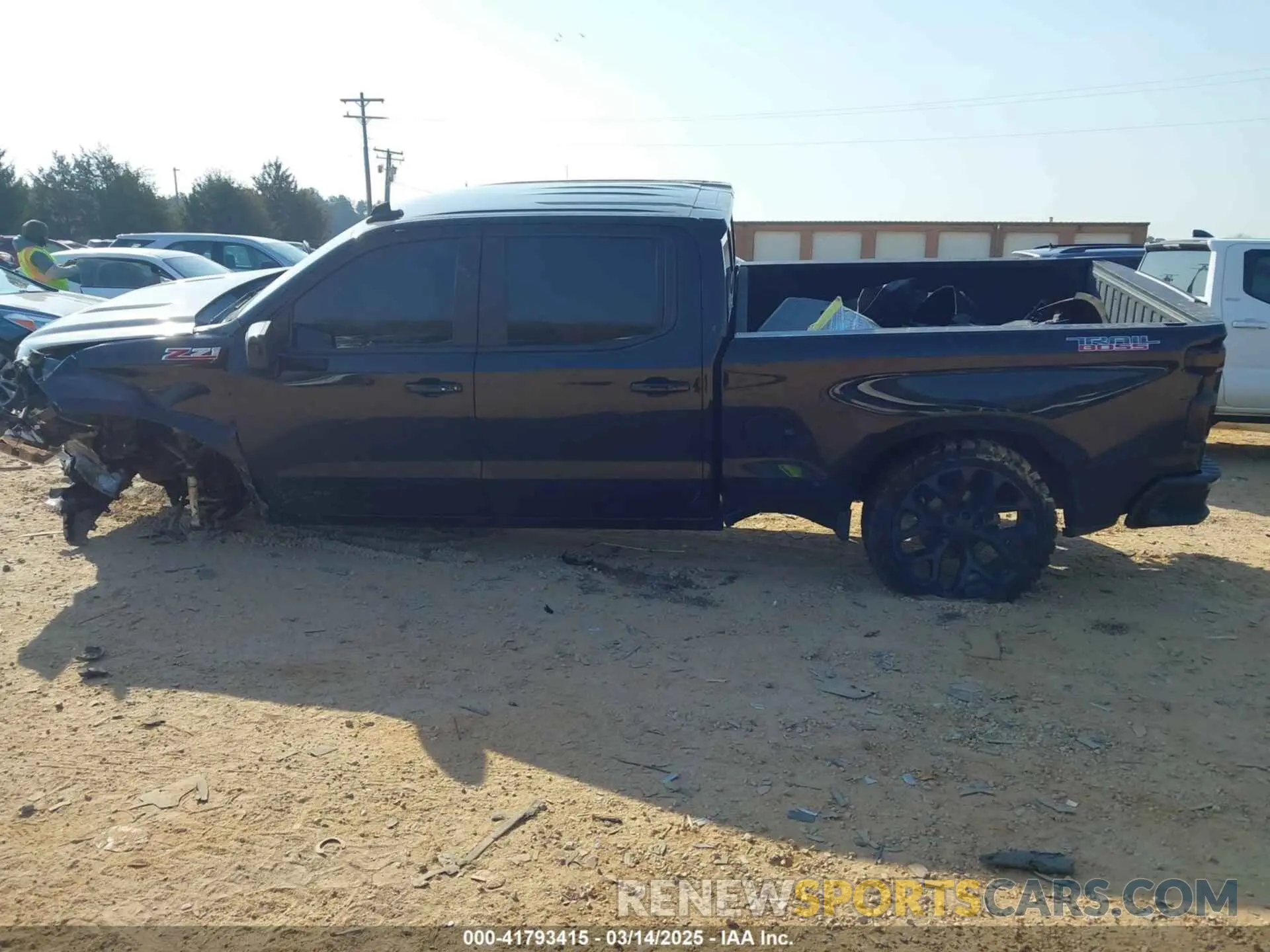 14 fotografías del automóvil dañado 1GCPYFED5LZ349242 CHEVROLET SILVERADO 1500 2020