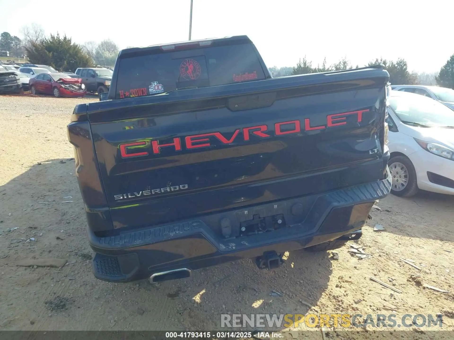 16 fotografías del automóvil dañado 1GCPYFED5LZ349242 CHEVROLET SILVERADO 1500 2020