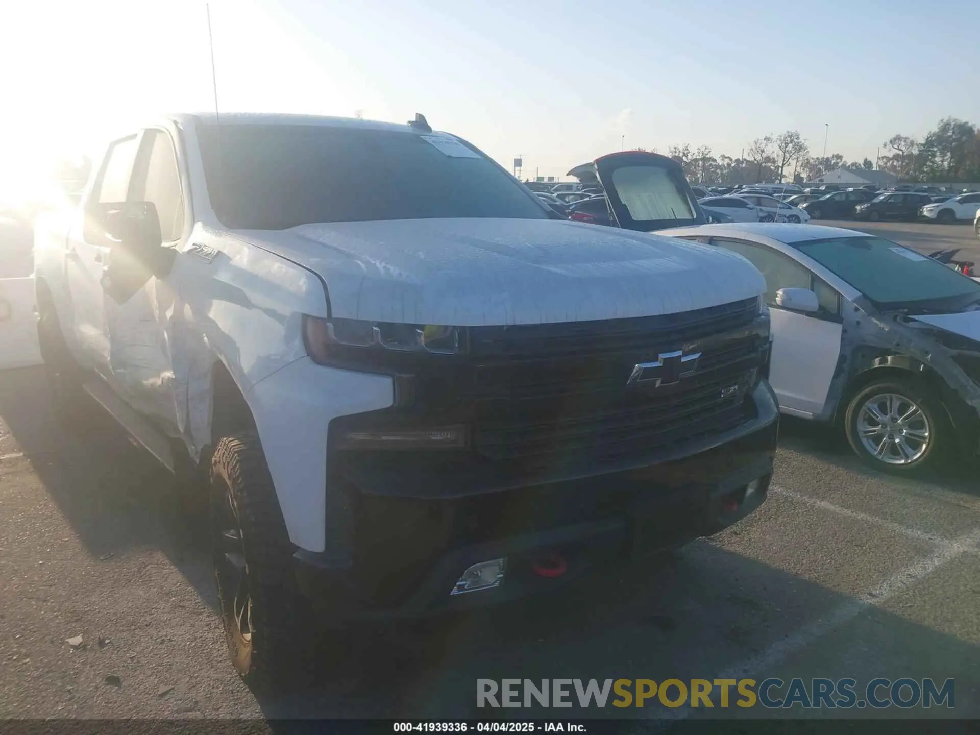 1 fotografías del automóvil dañado 1GCPYFED8LZ325811 CHEVROLET SILVERADO 1500 2020
