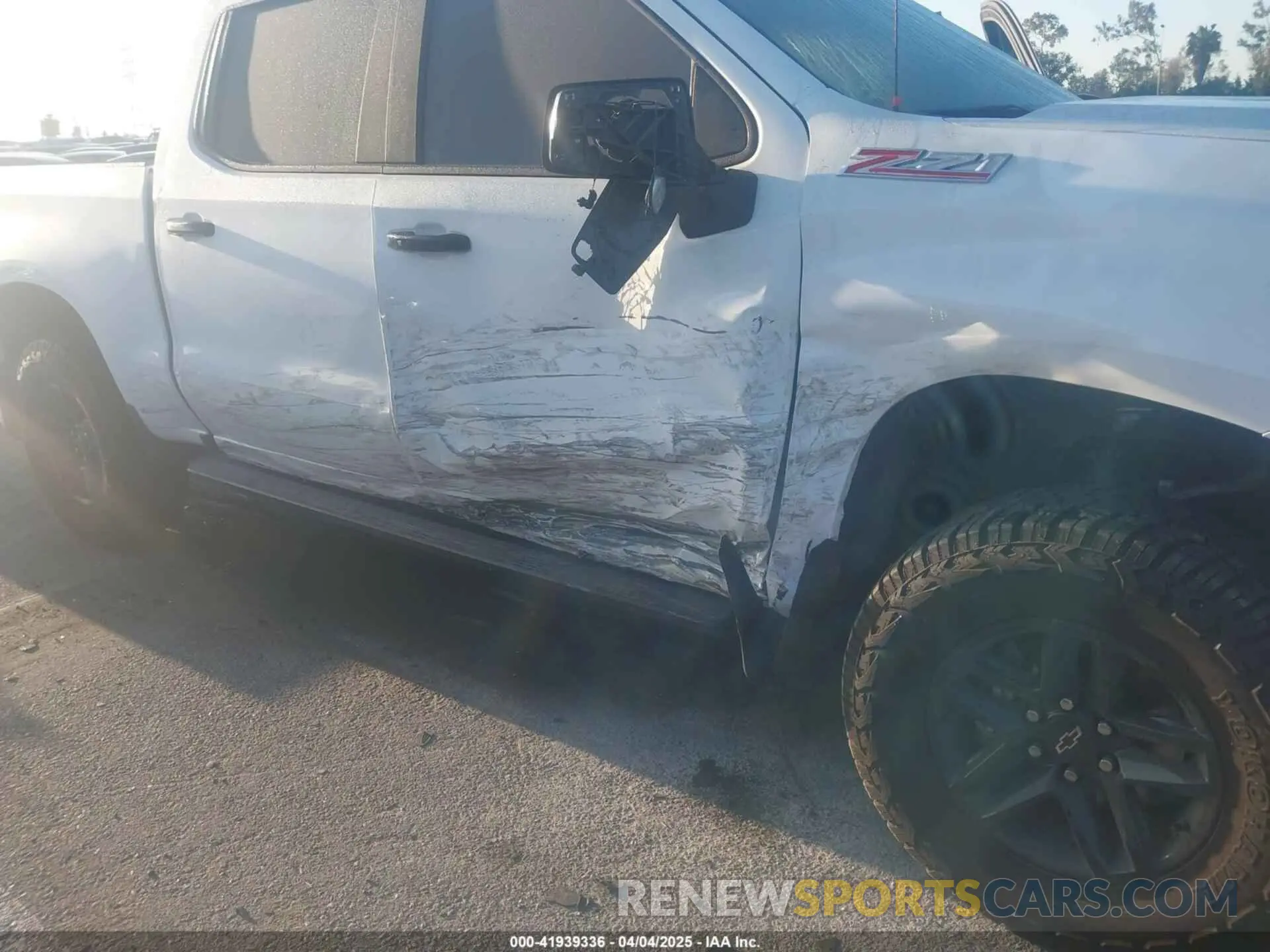 6 fotografías del automóvil dañado 1GCPYFED8LZ325811 CHEVROLET SILVERADO 1500 2020