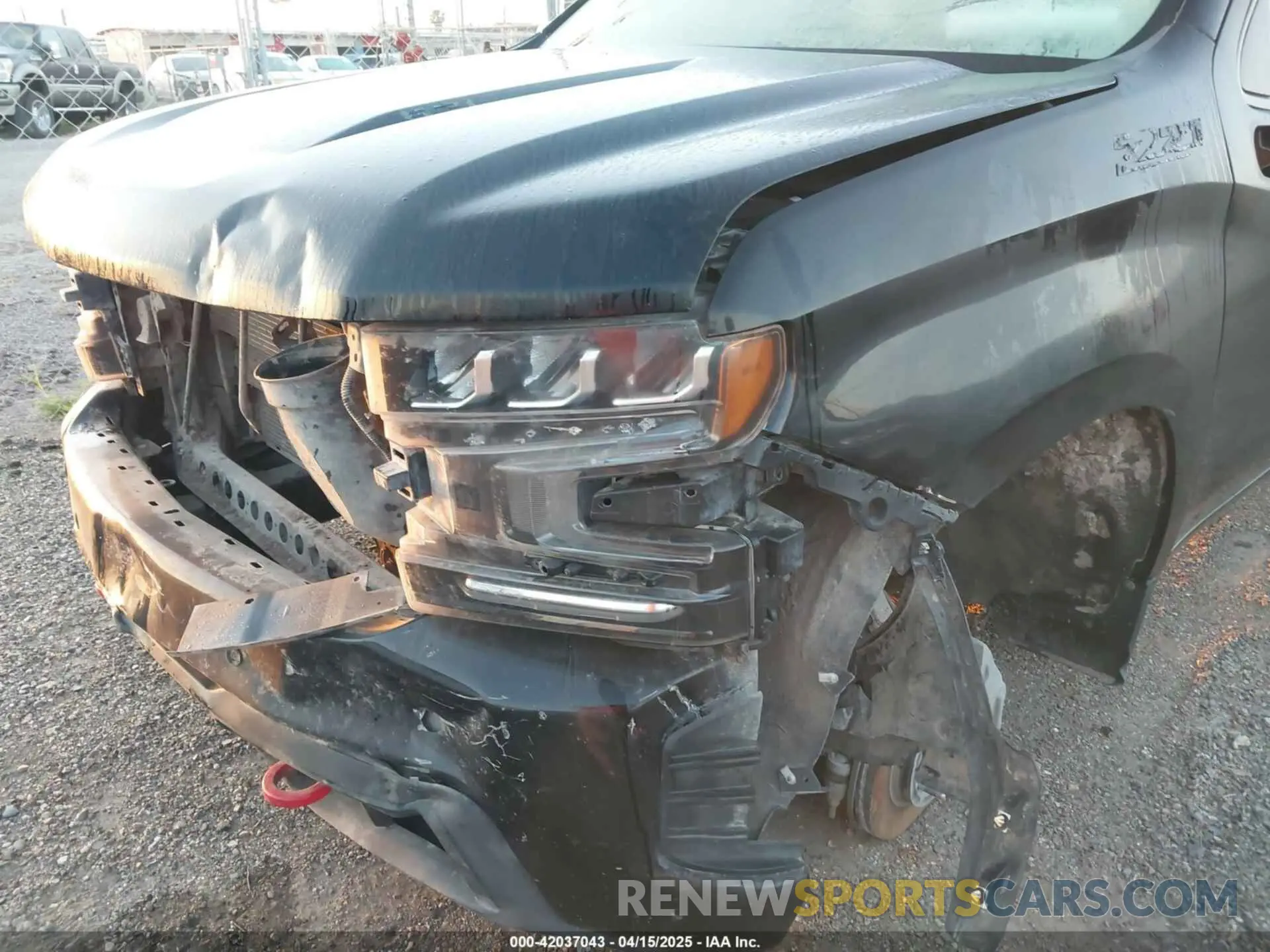 18 fotografías del automóvil dañado 1GCPYFEL2LZ279173 CHEVROLET SILVERADO 1500 2020