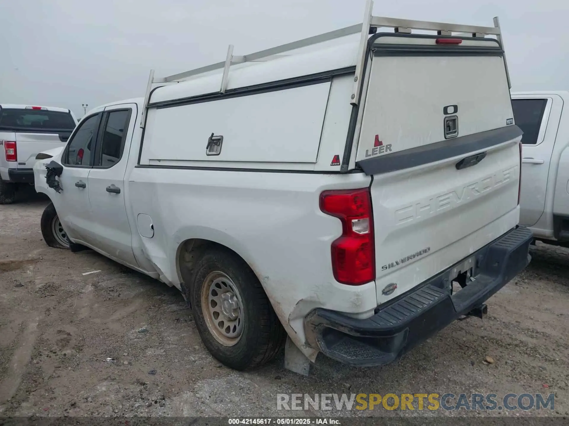 3 fotografías del automóvil dañado 1GCRWAEF0LZ235619 CHEVROLET SILVERADO 1500 2020
