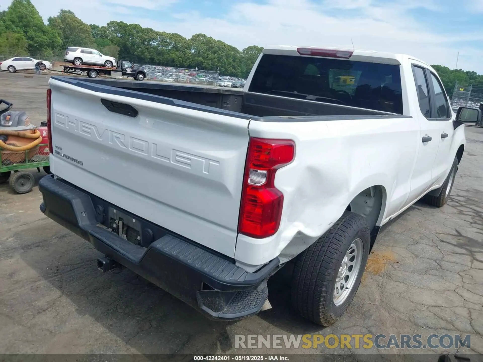 4 fotografías del automóvil dañado 1GCRWAEH2LZ348845 CHEVROLET SILVERADO 1500 2020