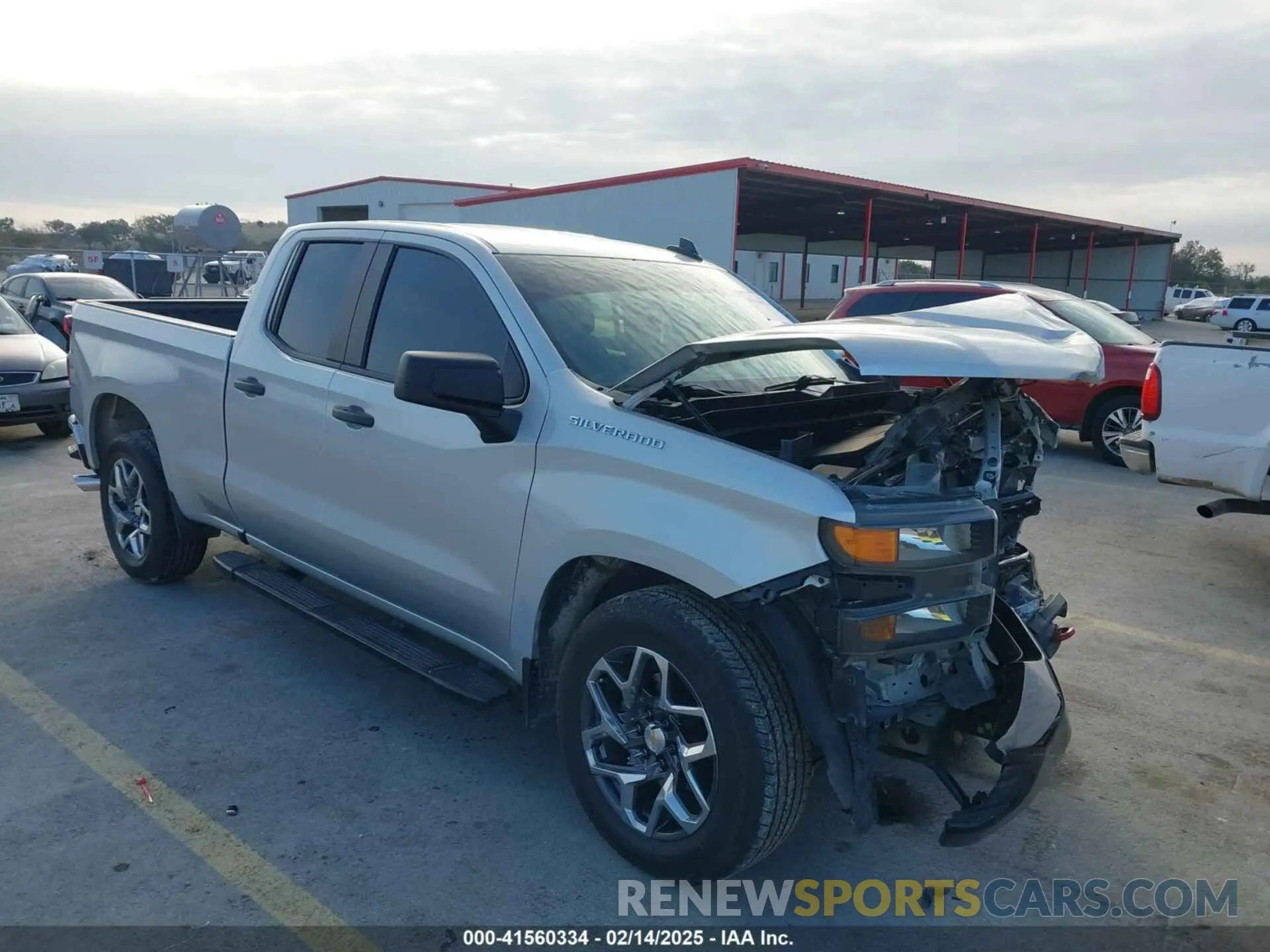 1 fotografías del automóvil dañado 1GCRWBEH8LZ374694 CHEVROLET SILVERADO 1500 2020