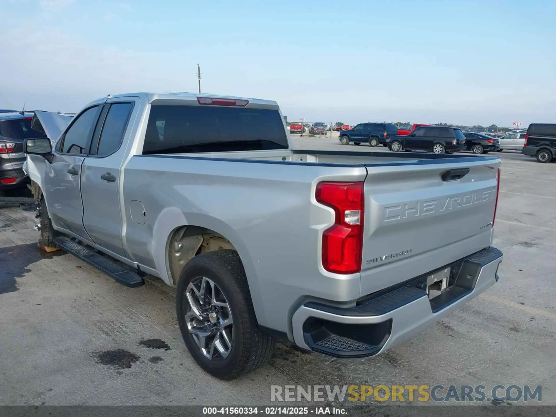 3 fotografías del automóvil dañado 1GCRWBEH8LZ374694 CHEVROLET SILVERADO 1500 2020