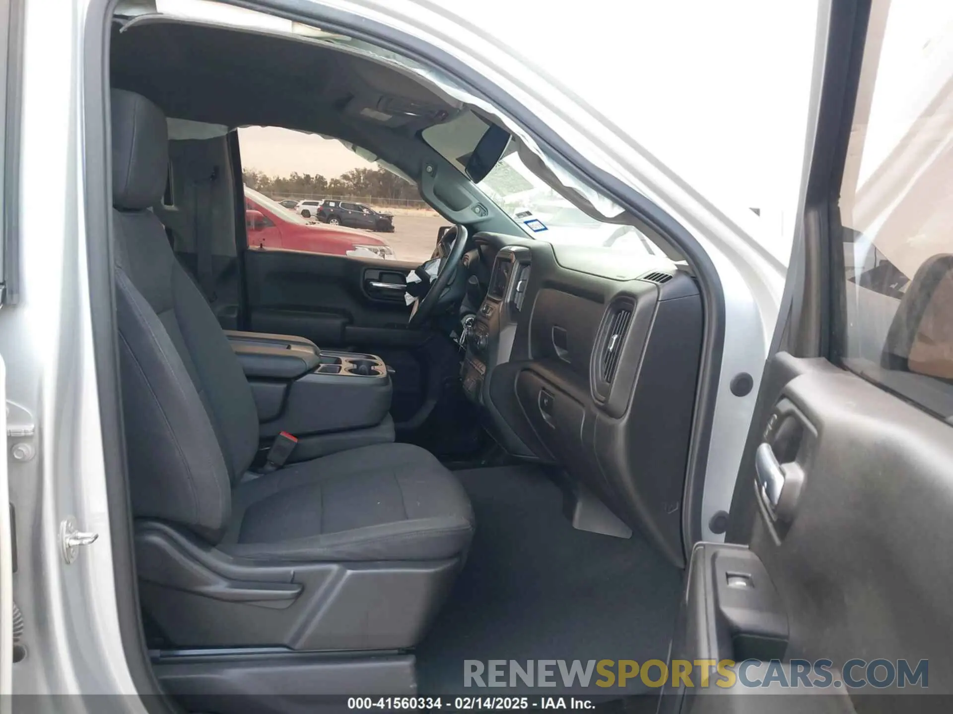 5 fotografías del automóvil dañado 1GCRWBEH8LZ374694 CHEVROLET SILVERADO 1500 2020