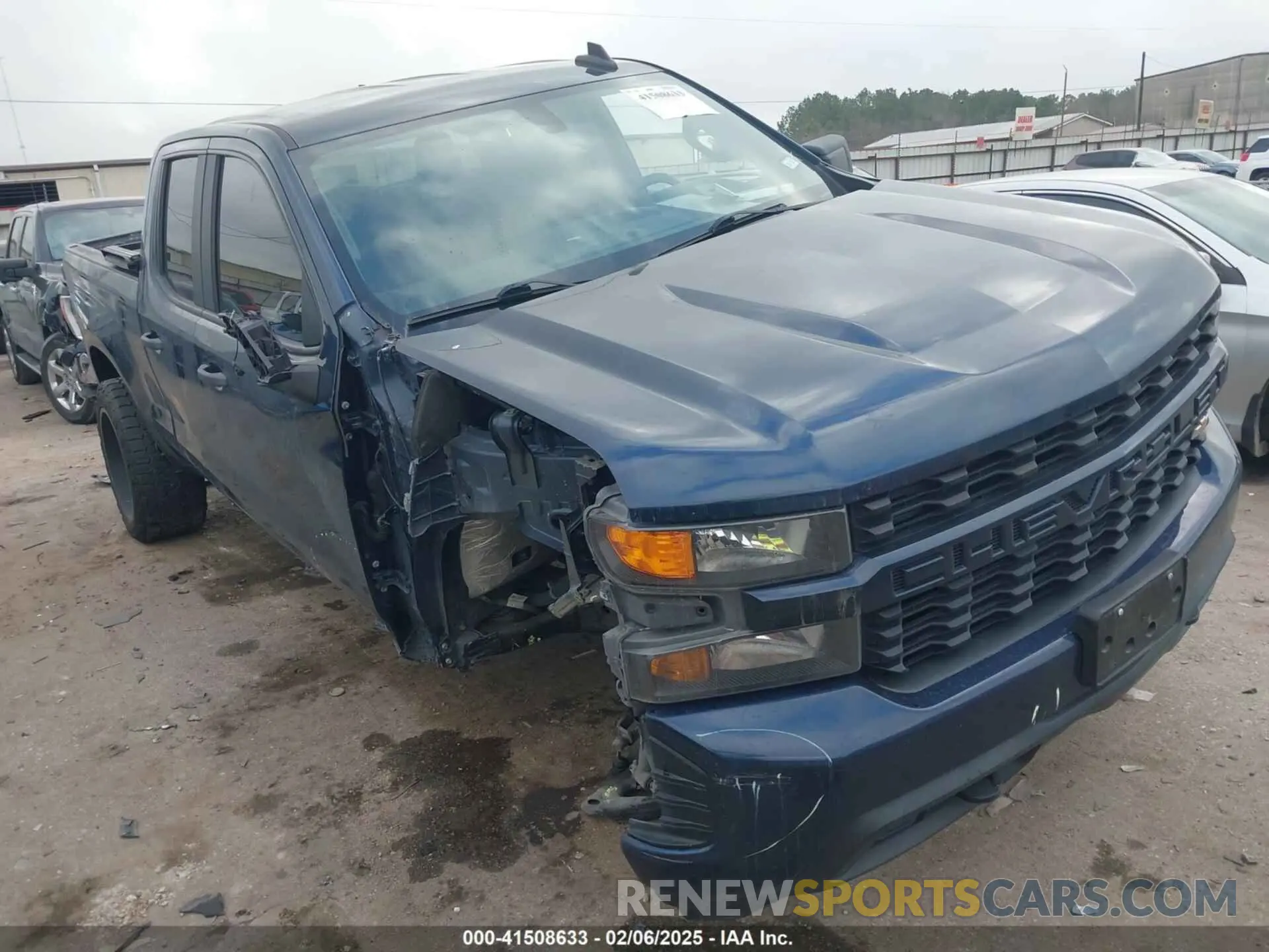 1 fotografías del automóvil dañado 1GCRWBEHXLZ339073 CHEVROLET SILVERADO 1500 2020