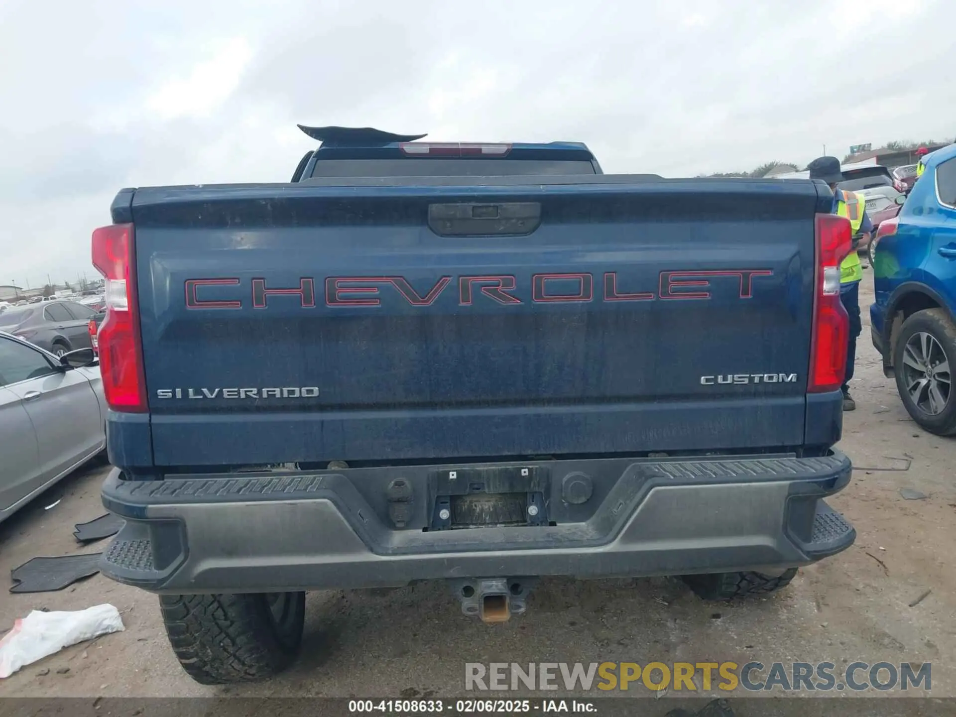 16 fotografías del automóvil dañado 1GCRWBEHXLZ339073 CHEVROLET SILVERADO 1500 2020