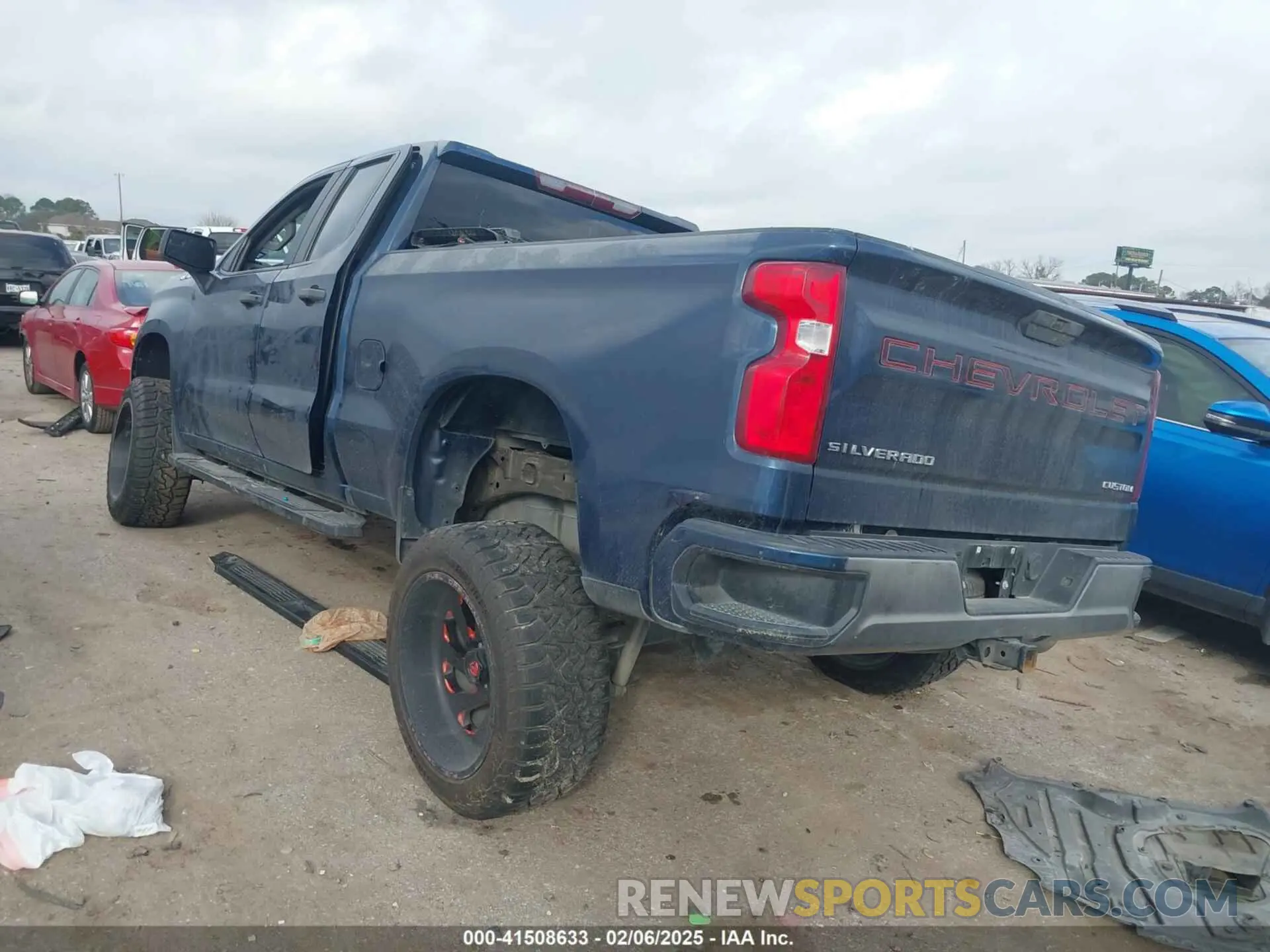 3 fotografías del automóvil dañado 1GCRWBEHXLZ339073 CHEVROLET SILVERADO 1500 2020