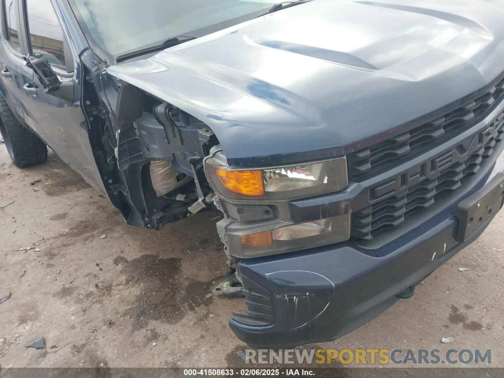 6 fotografías del automóvil dañado 1GCRWBEHXLZ339073 CHEVROLET SILVERADO 1500 2020