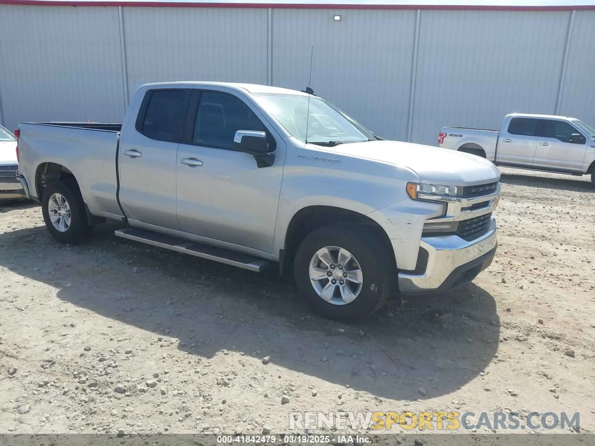 1 fotografías del automóvil dañado 1GCRWCED8LZ121619 CHEVROLET SILVERADO 1500 2020