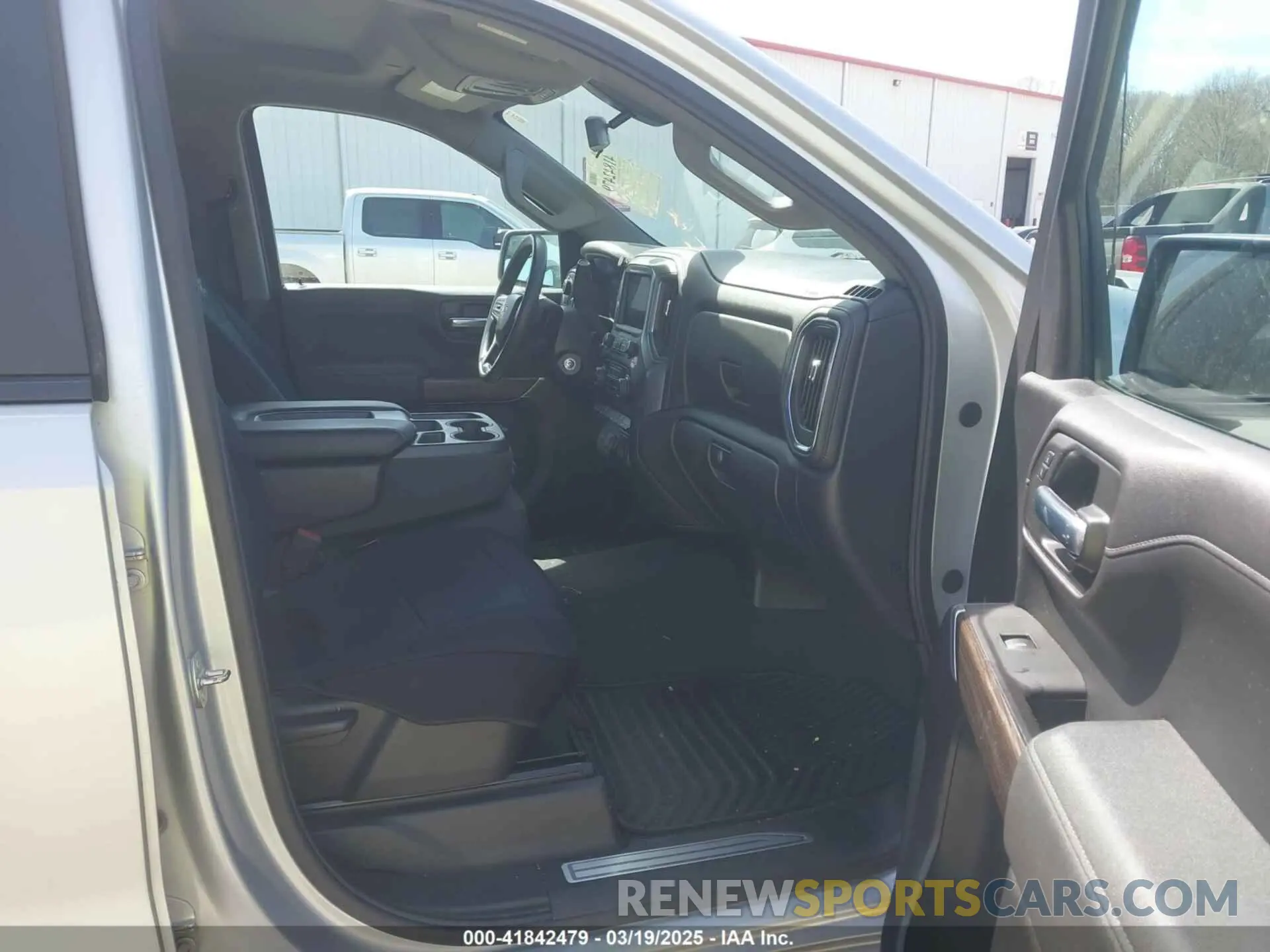 5 fotografías del automóvil dañado 1GCRWCED8LZ121619 CHEVROLET SILVERADO 1500 2020