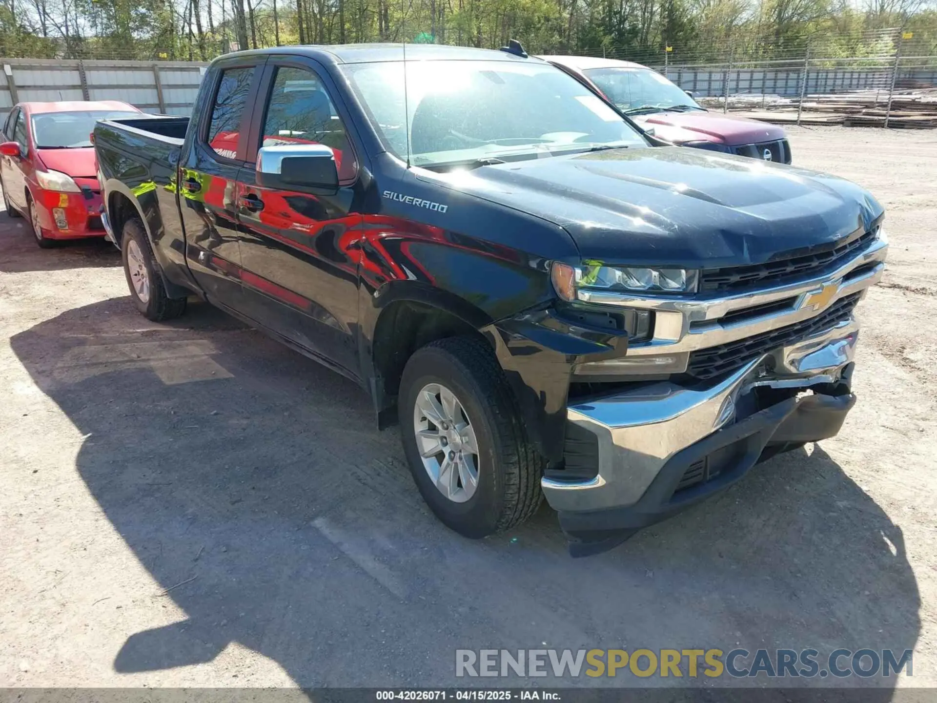 1 fotografías del automóvil dañado 1GCRWCEK4LZ132423 CHEVROLET SILVERADO 1500 2020