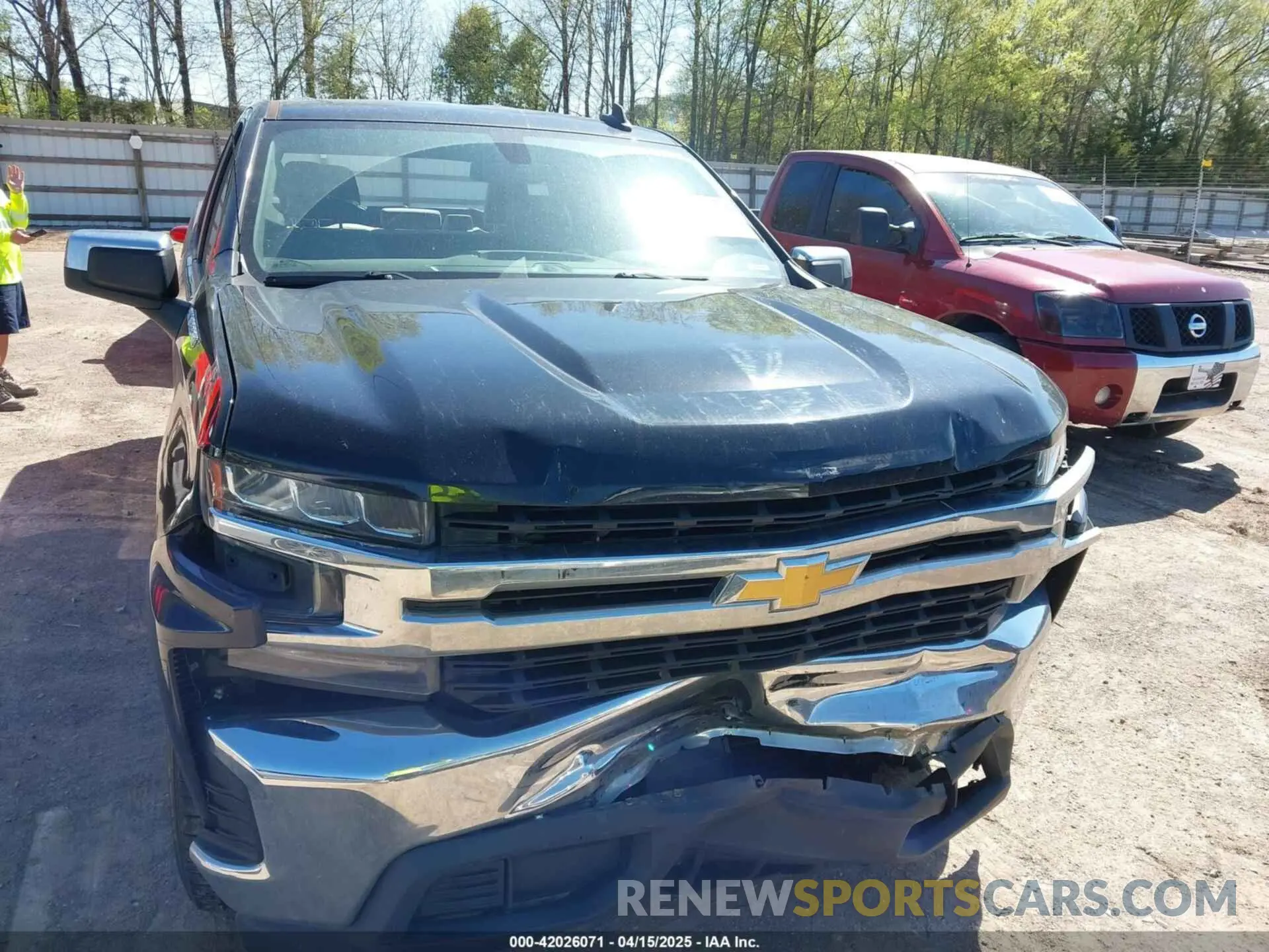 12 fotografías del automóvil dañado 1GCRWCEK4LZ132423 CHEVROLET SILVERADO 1500 2020