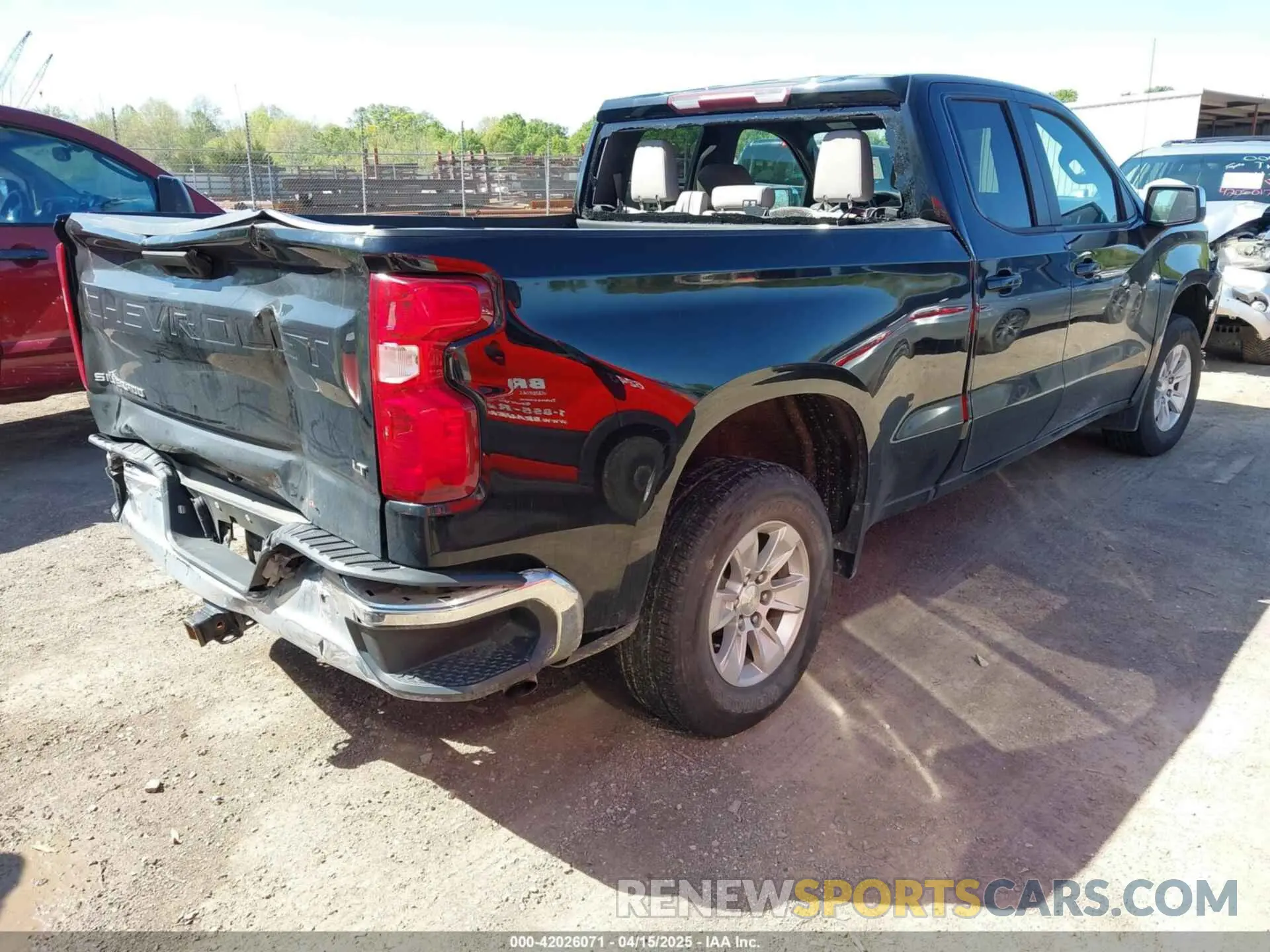 4 fotografías del automóvil dañado 1GCRWCEK4LZ132423 CHEVROLET SILVERADO 1500 2020