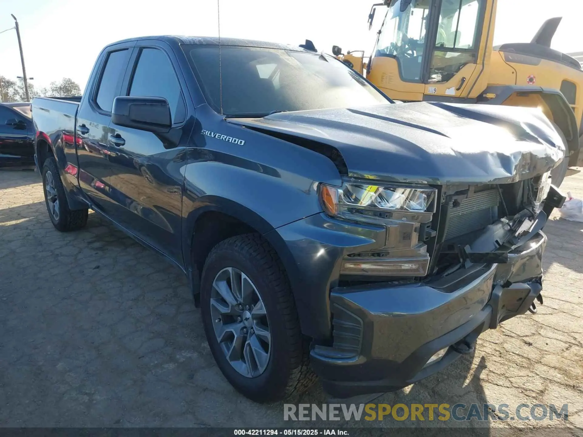 1 fotografías del automóvil dañado 1GCRWDED1LZ351833 CHEVROLET SILVERADO 1500 2020