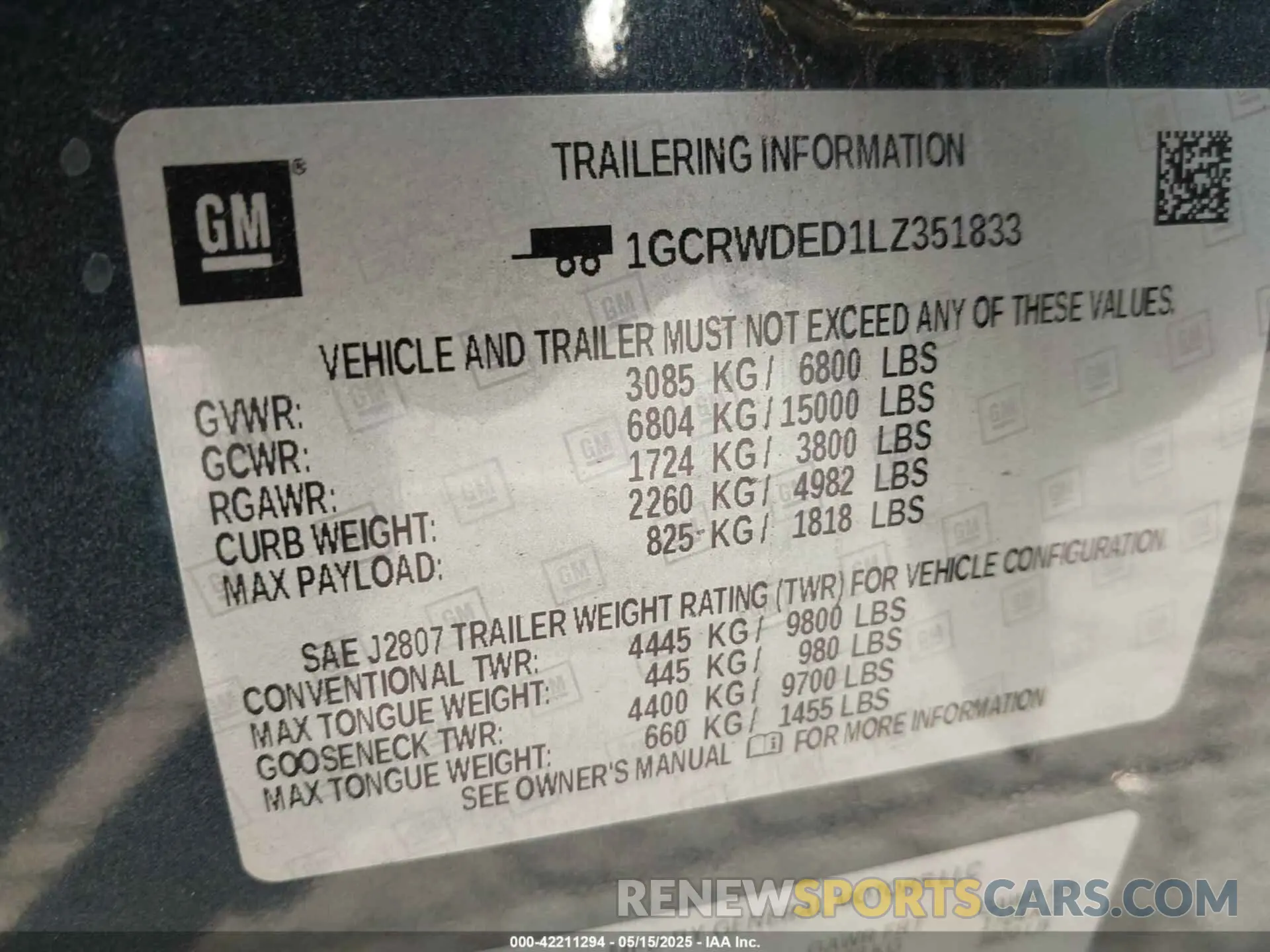 9 fotografías del automóvil dañado 1GCRWDED1LZ351833 CHEVROLET SILVERADO 1500 2020