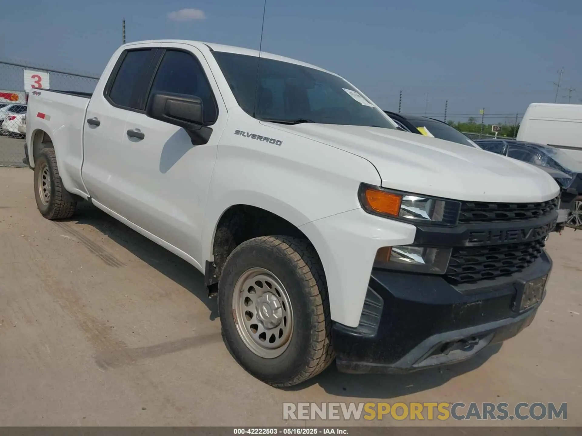 1 fotografías del automóvil dañado 1GCRYAEF0LZ178509 CHEVROLET SILVERADO 1500 2020