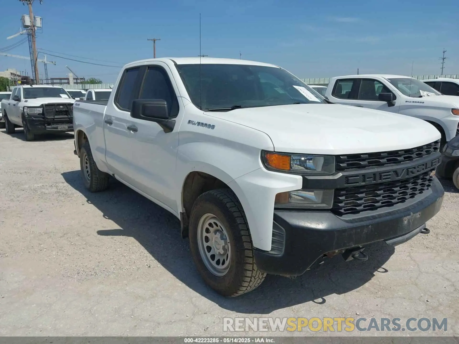 1 fotografías del automóvil dañado 1GCRYAEF1LZ177031 CHEVROLET SILVERADO 1500 2020