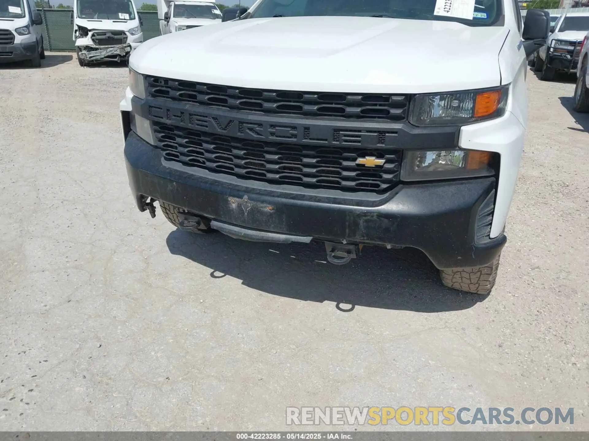 6 fotografías del automóvil dañado 1GCRYAEF1LZ177031 CHEVROLET SILVERADO 1500 2020