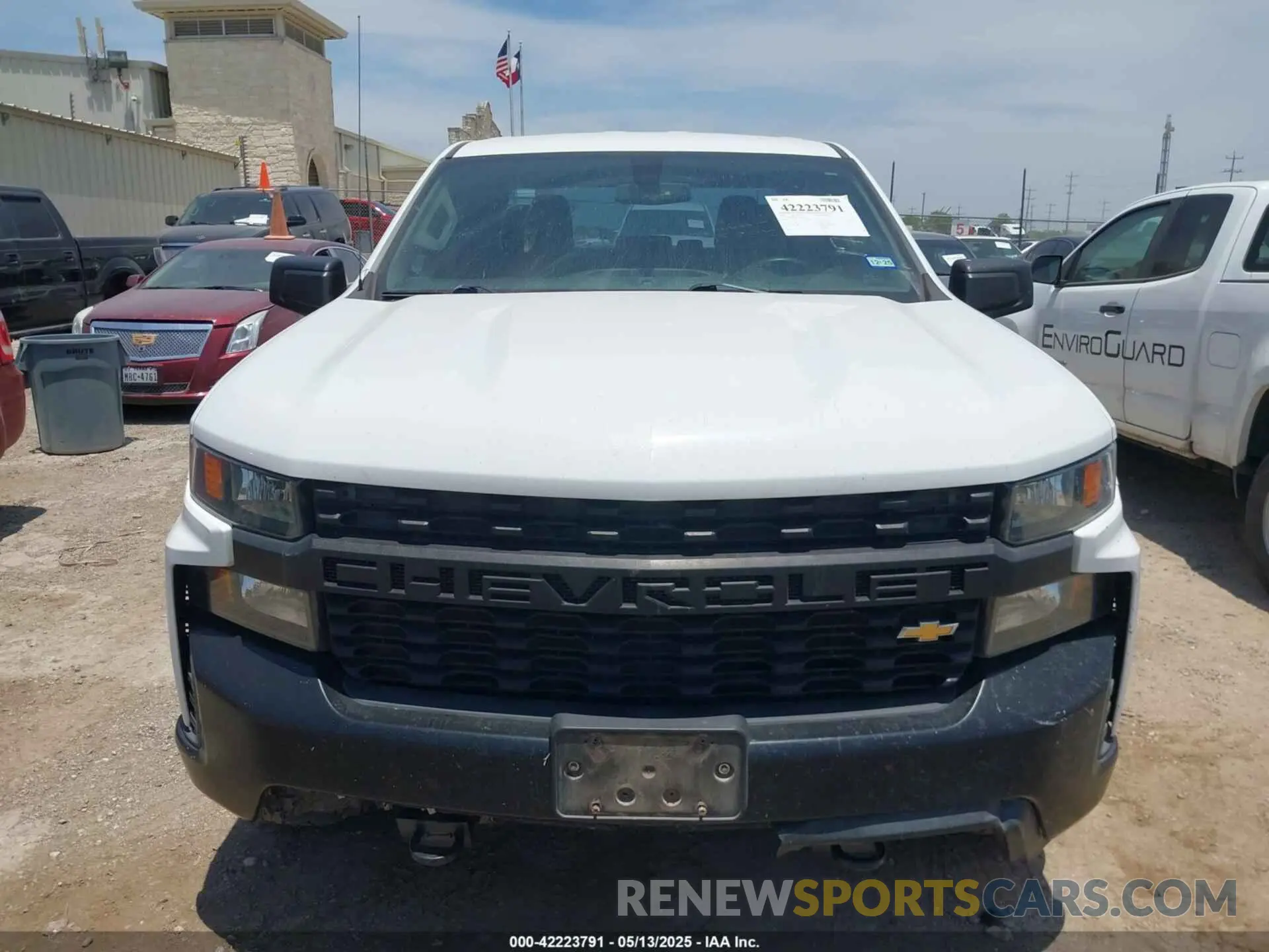 12 fotografías del automóvil dañado 1GCRYAEF3LZ178648 CHEVROLET SILVERADO 1500 2020