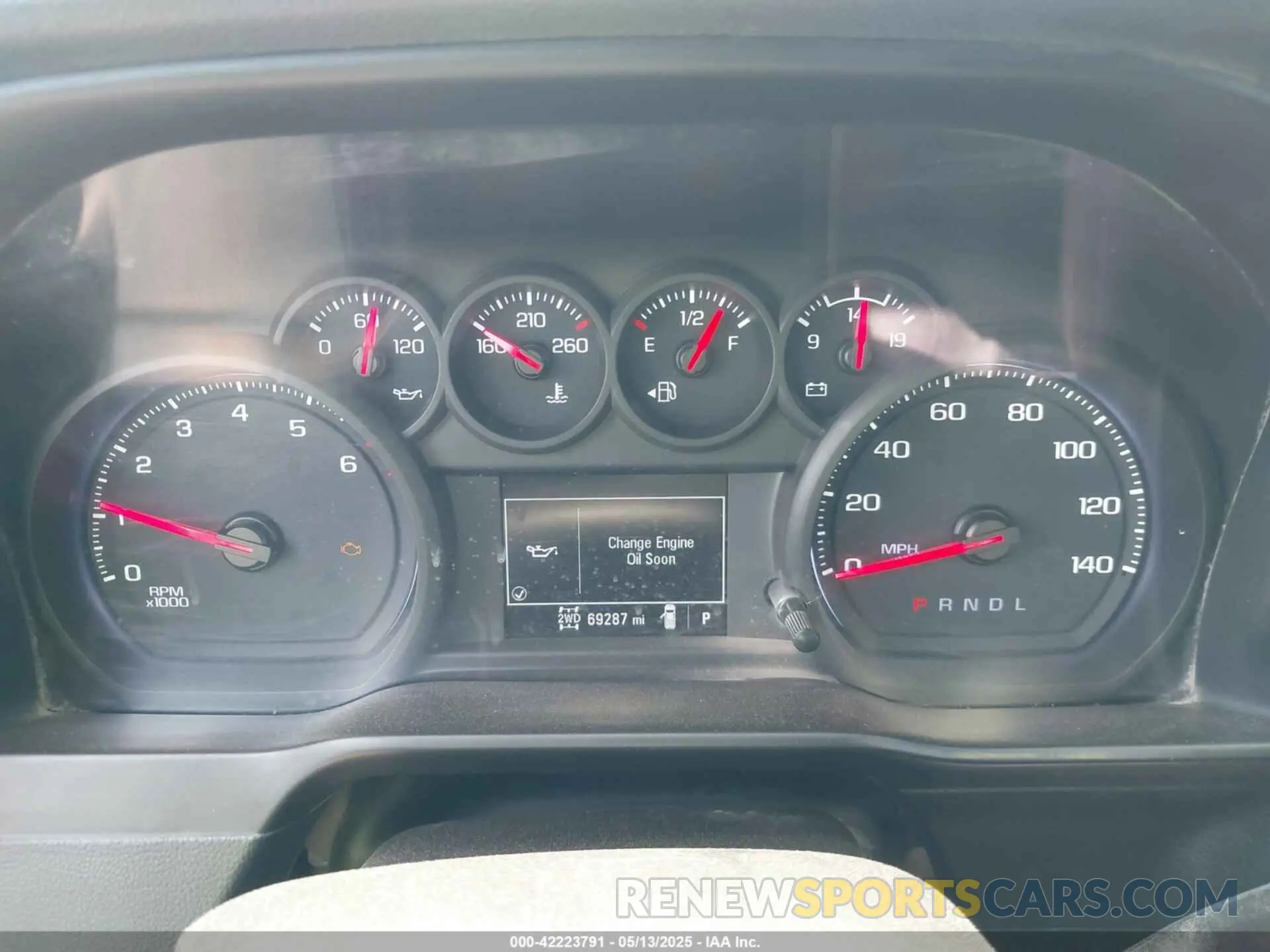 7 fotografías del automóvil dañado 1GCRYAEF3LZ178648 CHEVROLET SILVERADO 1500 2020