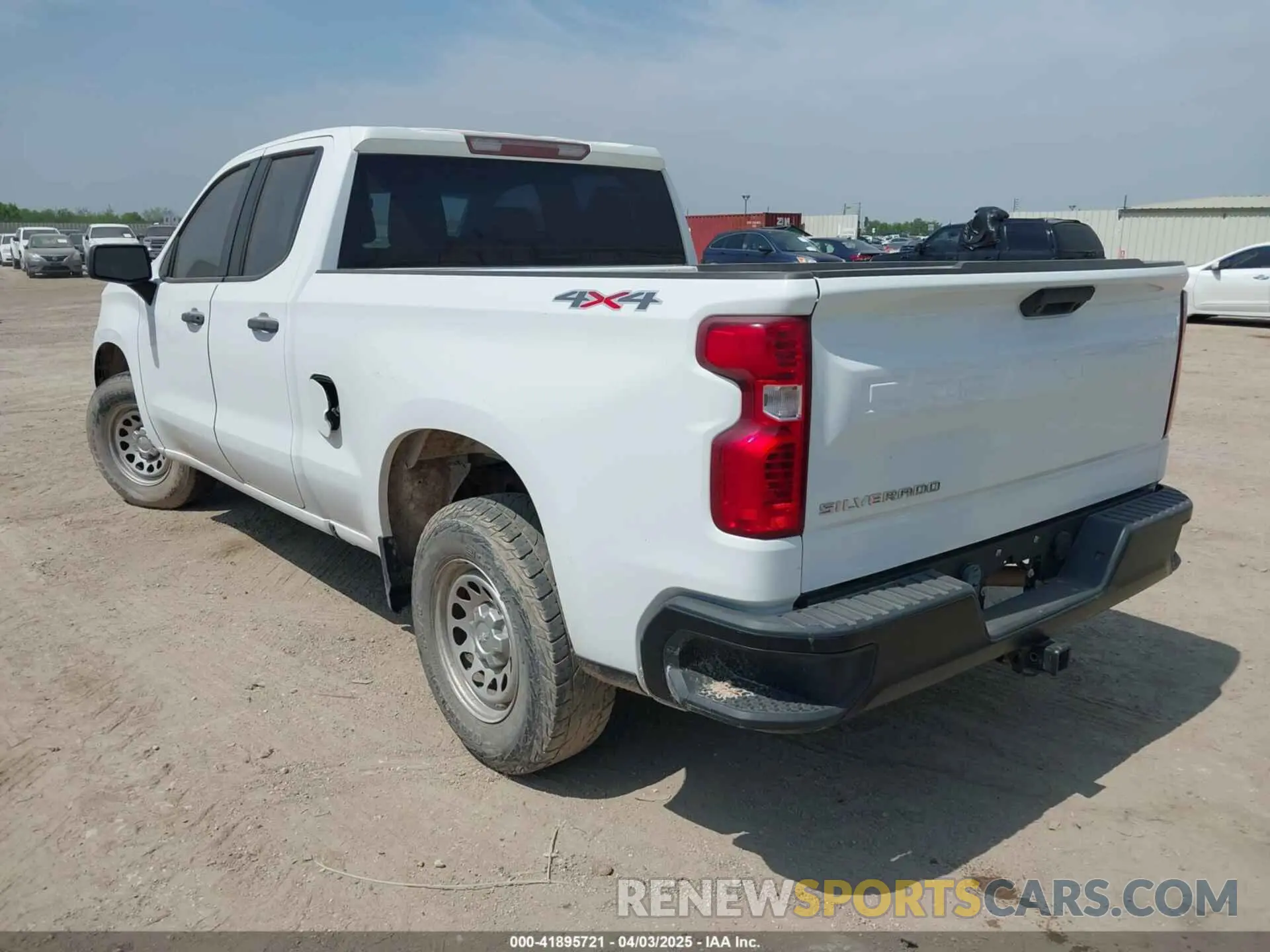 3 fotografías del automóvil dañado 1GCRYAEF5LZ177176 CHEVROLET SILVERADO 1500 2020