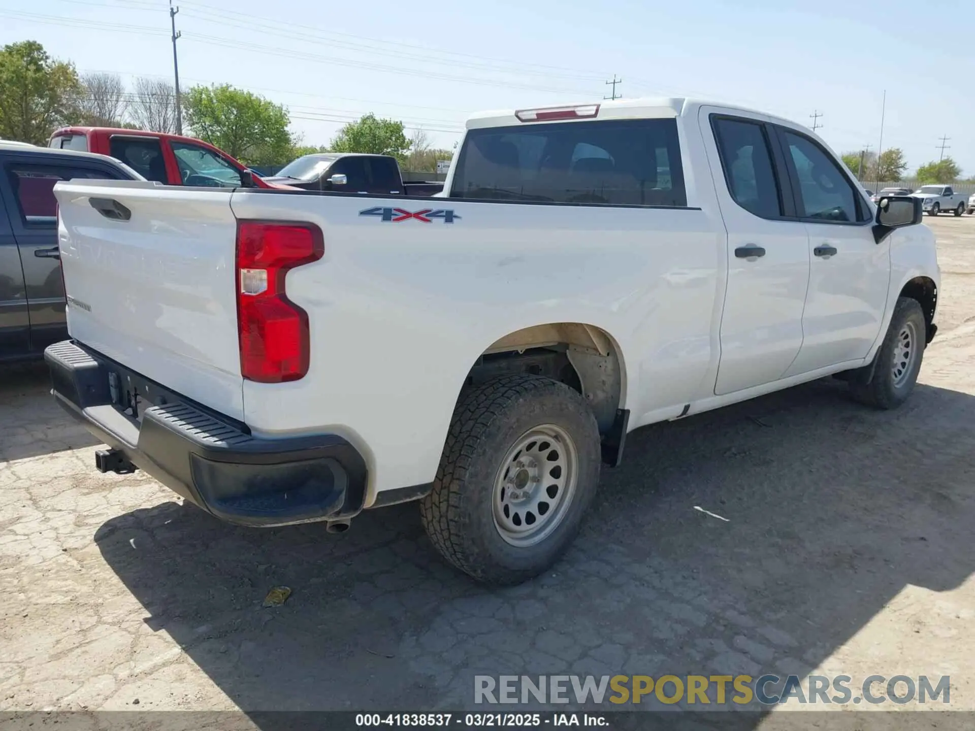 4 fotografías del automóvil dañado 1GCRYAEF5LZ179350 CHEVROLET SILVERADO 1500 2020