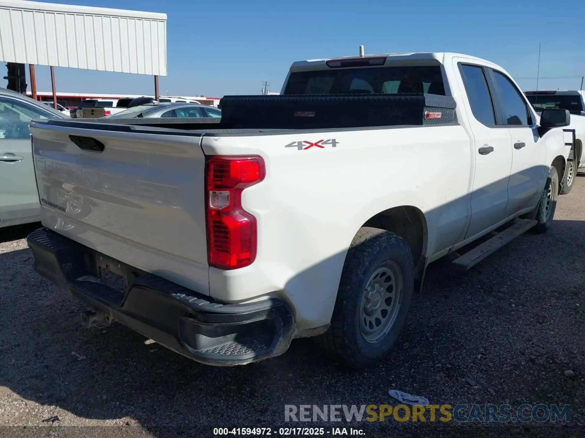 4 fotografías del automóvil dañado 1GCRYAEF8LZ177687 CHEVROLET SILVERADO 1500 2020
