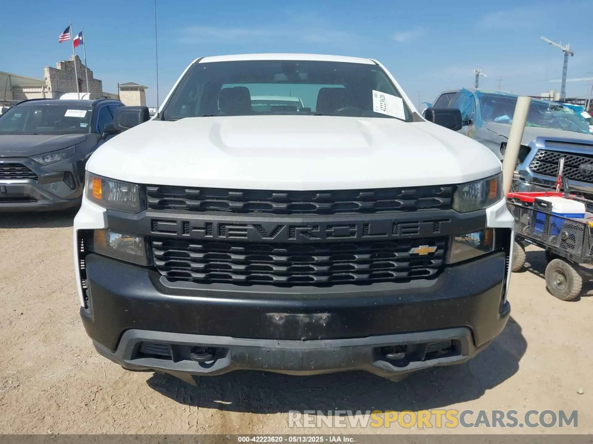 12 fotografías del automóvil dañado 1GCRYAEFXLZ178453 CHEVROLET SILVERADO 1500 2020