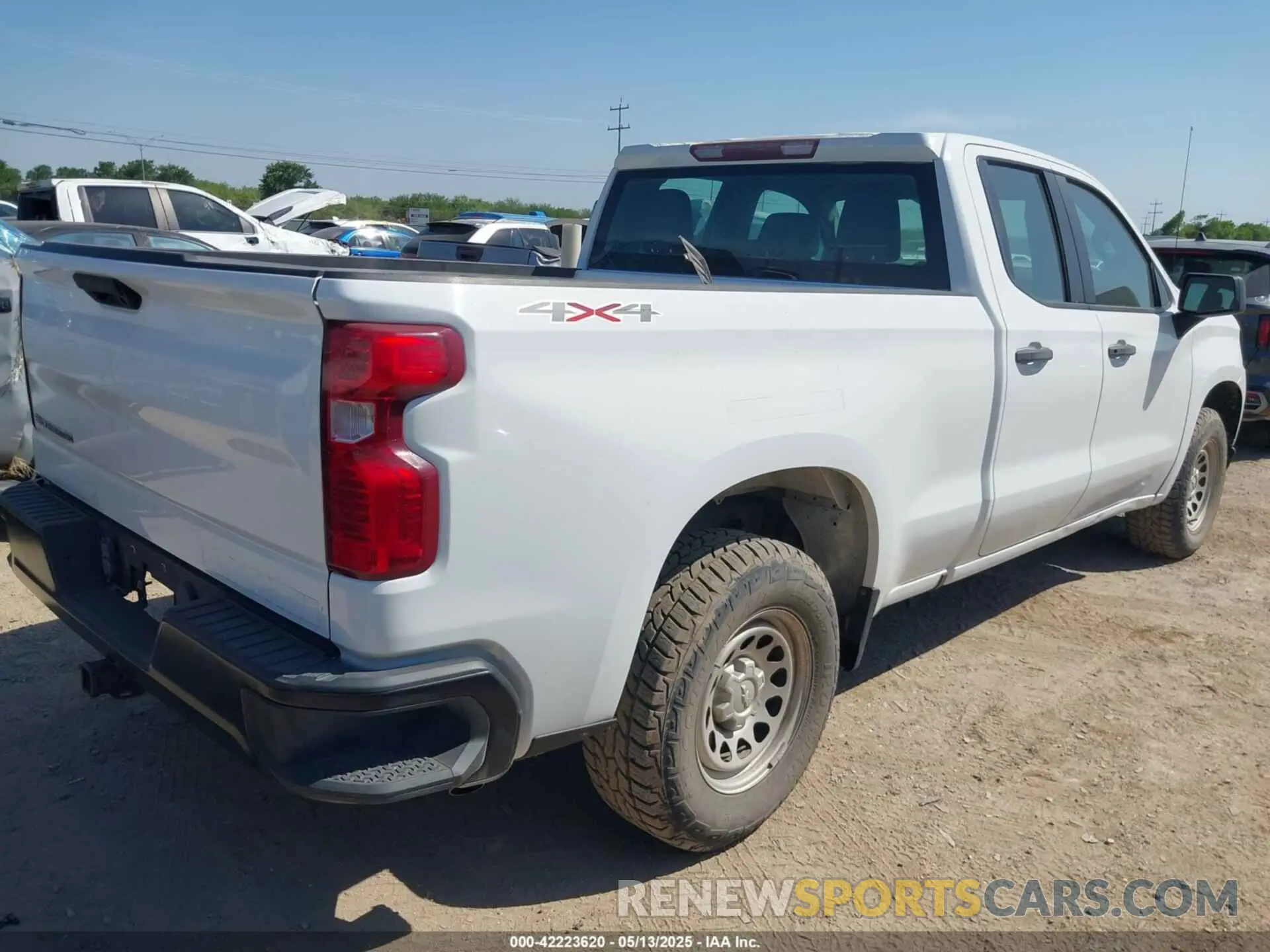 4 fotografías del automóvil dañado 1GCRYAEFXLZ178453 CHEVROLET SILVERADO 1500 2020