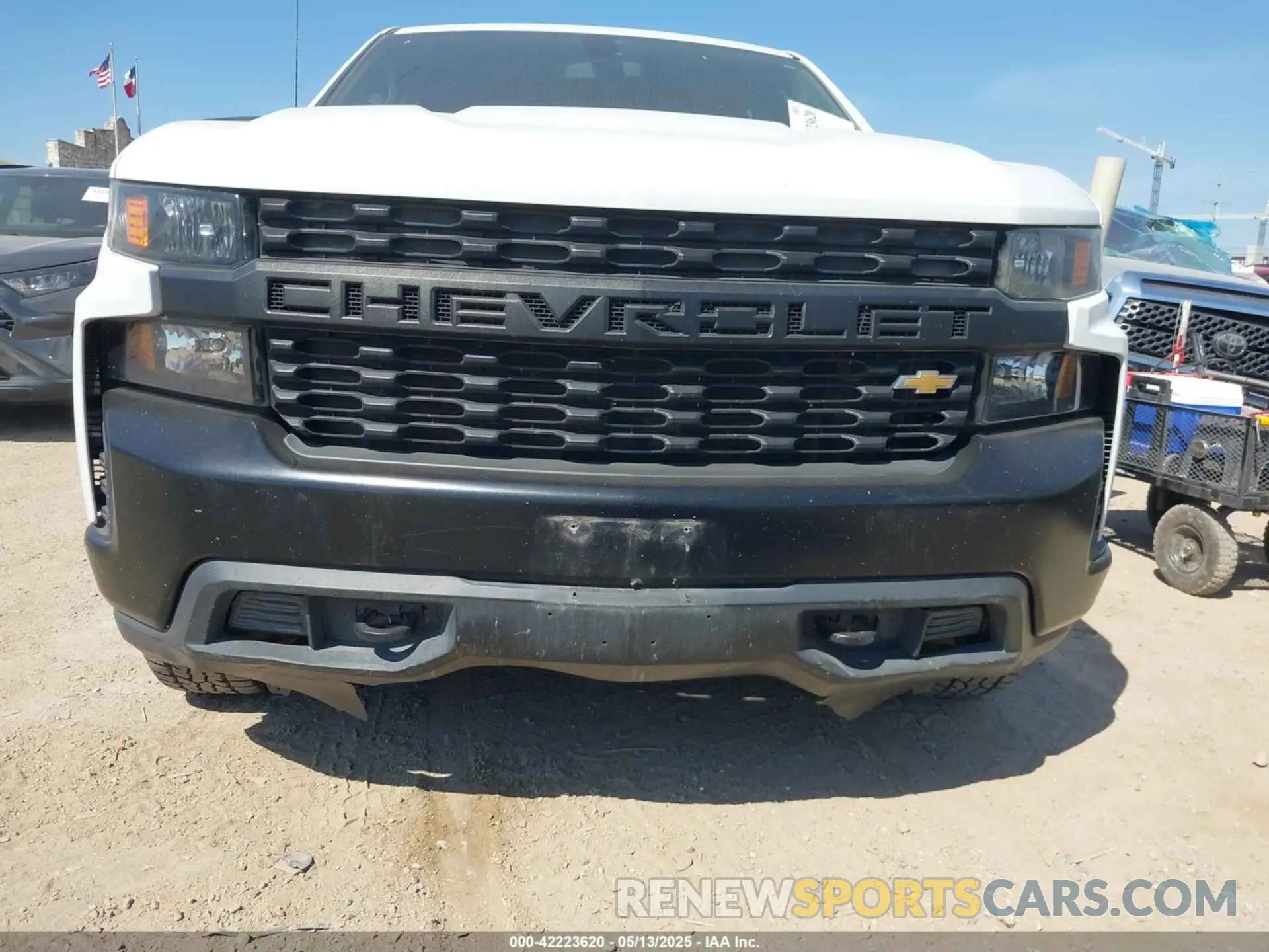 6 fotografías del automóvil dañado 1GCRYAEFXLZ178453 CHEVROLET SILVERADO 1500 2020