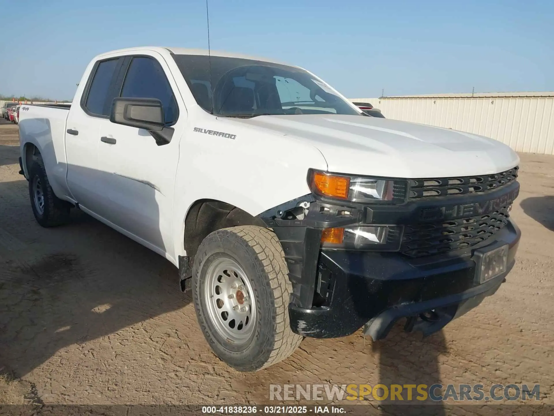 1 fotografías del automóvil dañado 1GCRYAEFXLZ179084 CHEVROLET SILVERADO 1500 2020