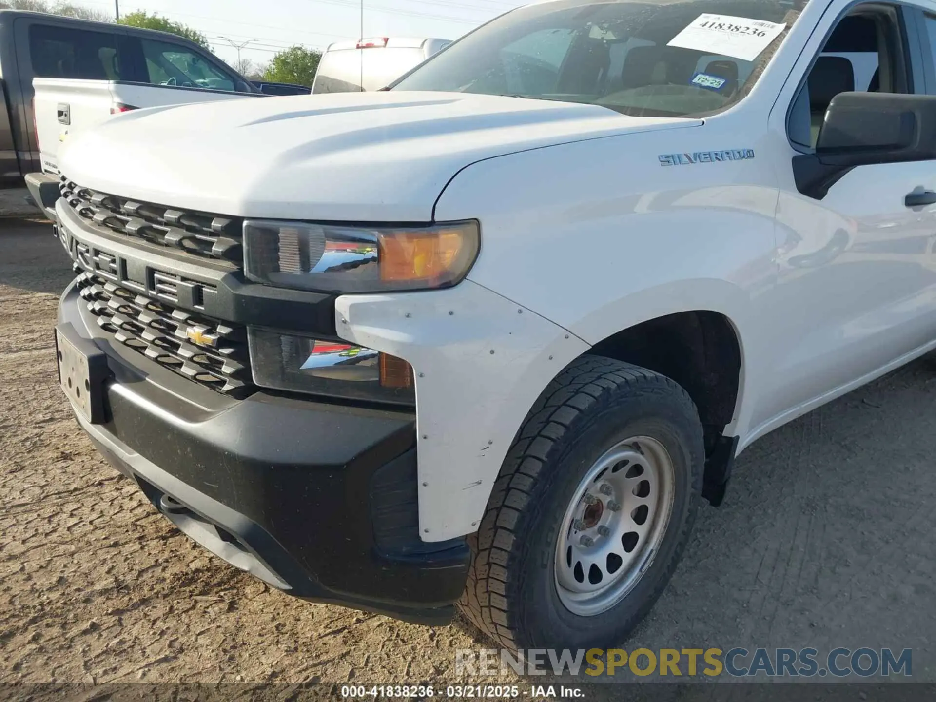 6 fotografías del automóvil dañado 1GCRYAEFXLZ179084 CHEVROLET SILVERADO 1500 2020
