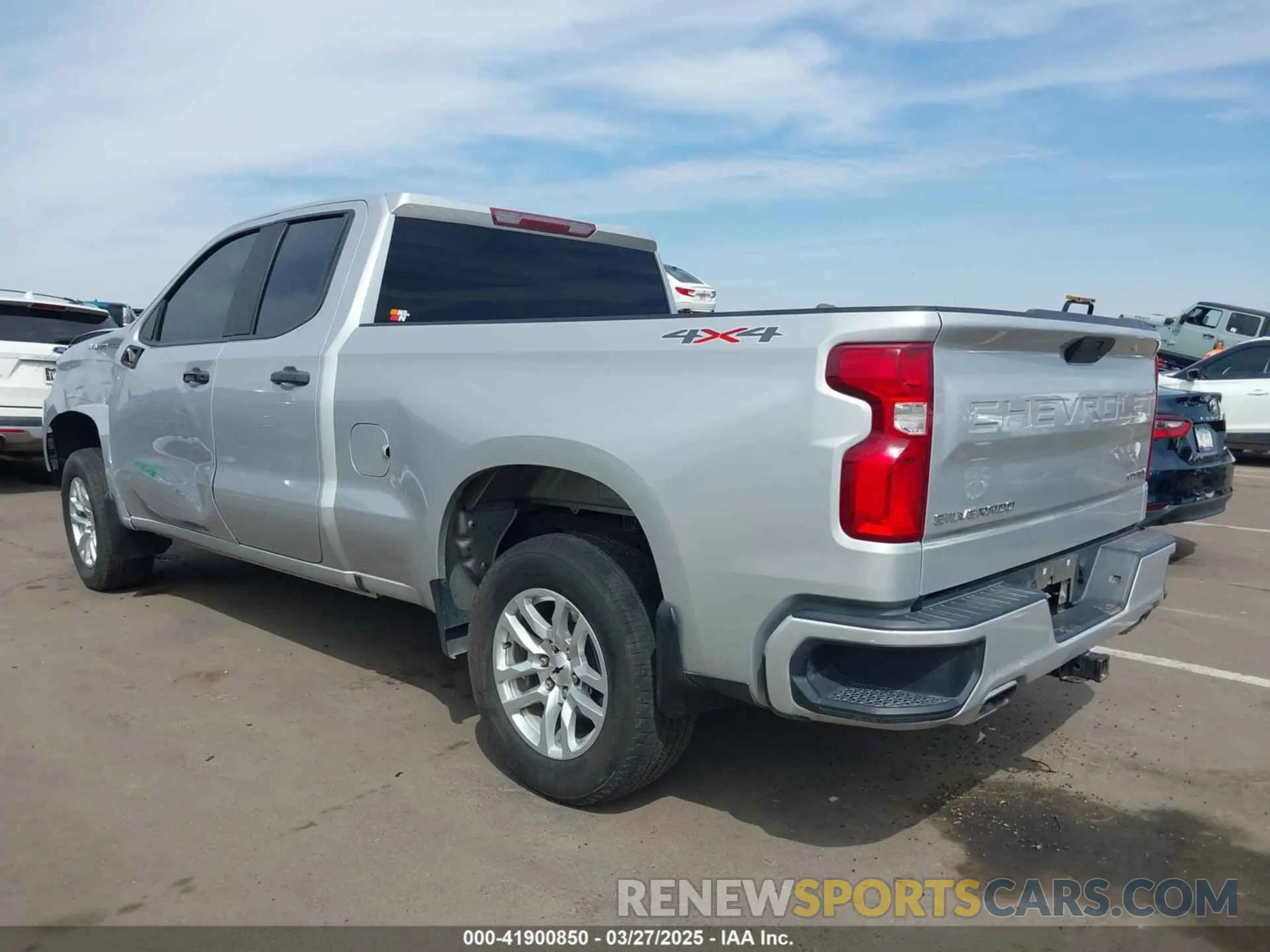 3 fotografías del automóvil dañado 1GCRYBEF2LZ299371 CHEVROLET SILVERADO 1500 2020