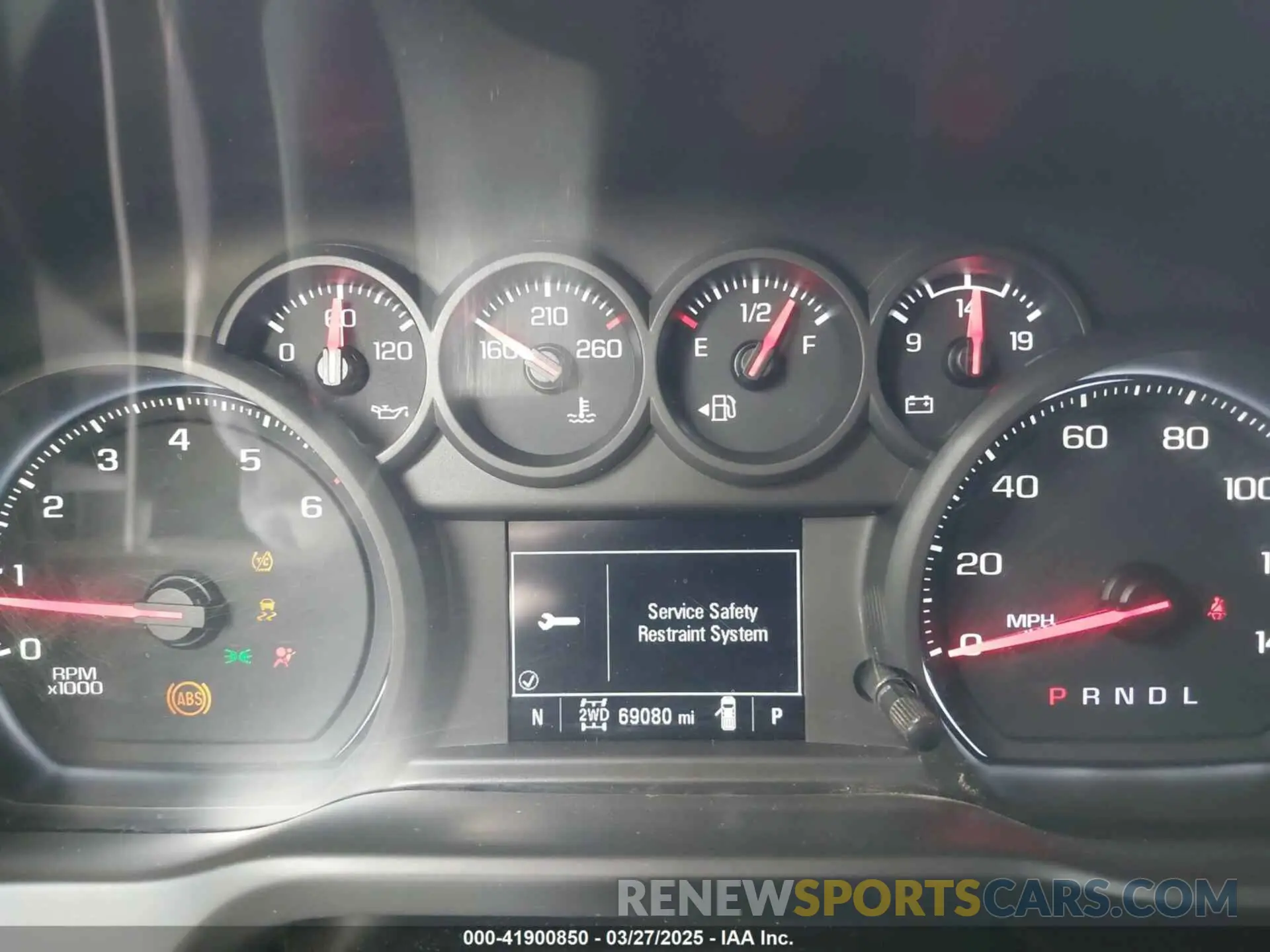 7 fotografías del automóvil dañado 1GCRYBEF2LZ299371 CHEVROLET SILVERADO 1500 2020