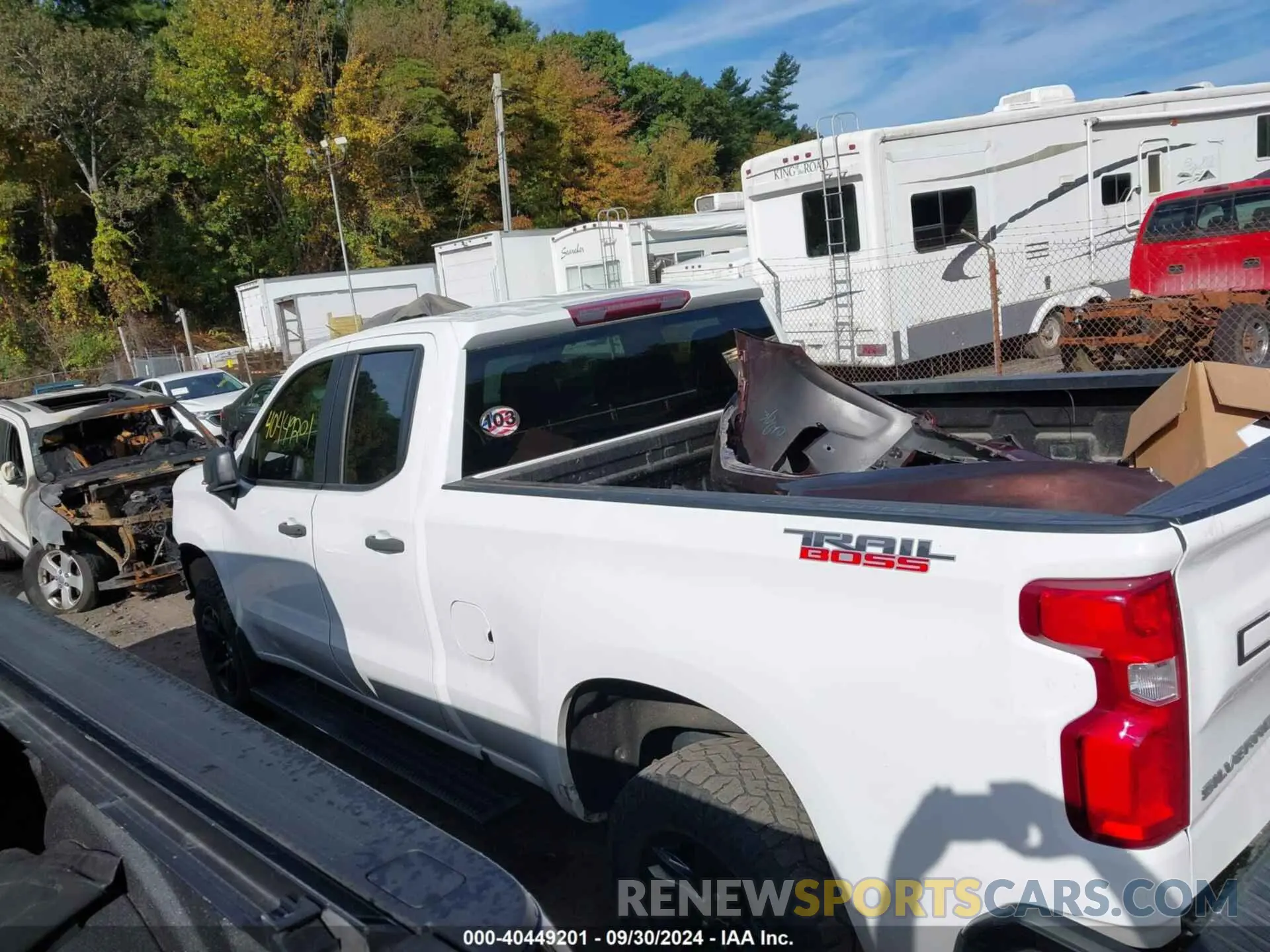 15 fotografías del automóvil dañado 1GCRYCEF2LZ237152 CHEVROLET SILVERADO 1500 2020