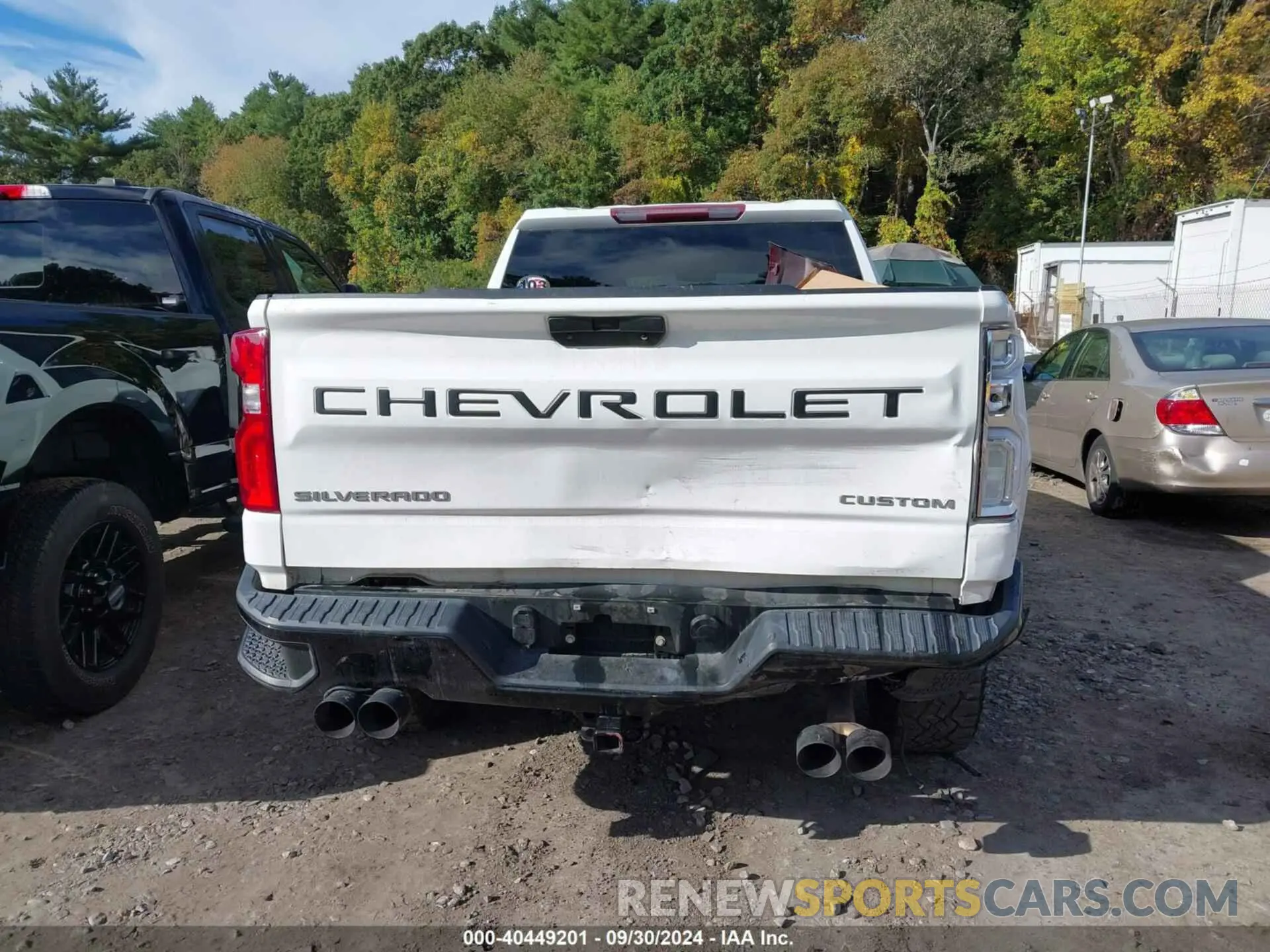 17 fotografías del automóvil dañado 1GCRYCEF2LZ237152 CHEVROLET SILVERADO 1500 2020