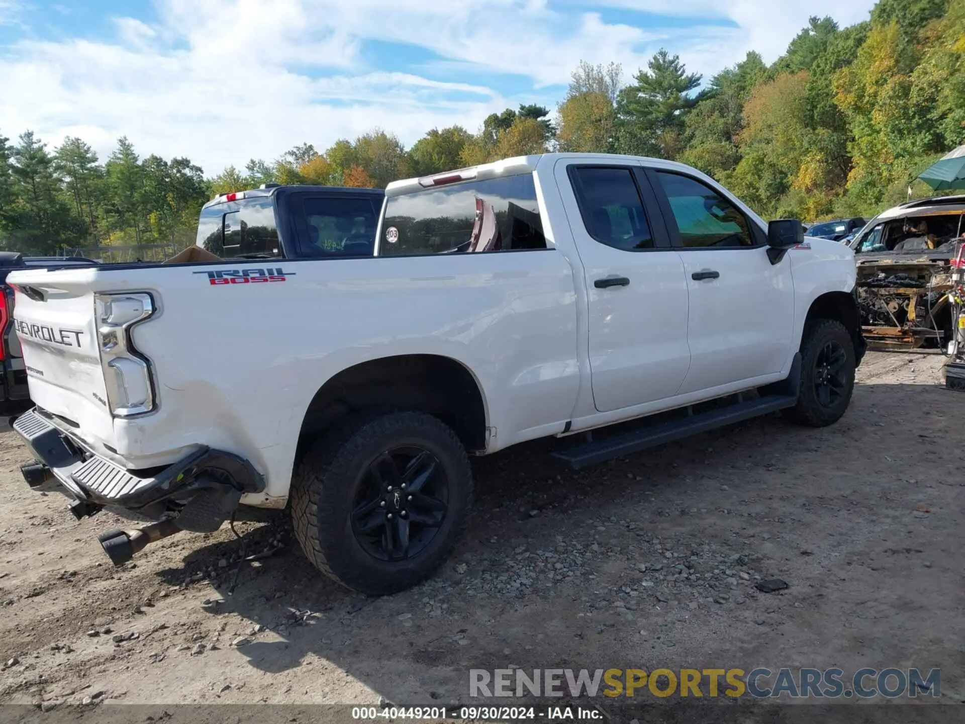 4 fotografías del automóvil dañado 1GCRYCEF2LZ237152 CHEVROLET SILVERADO 1500 2020