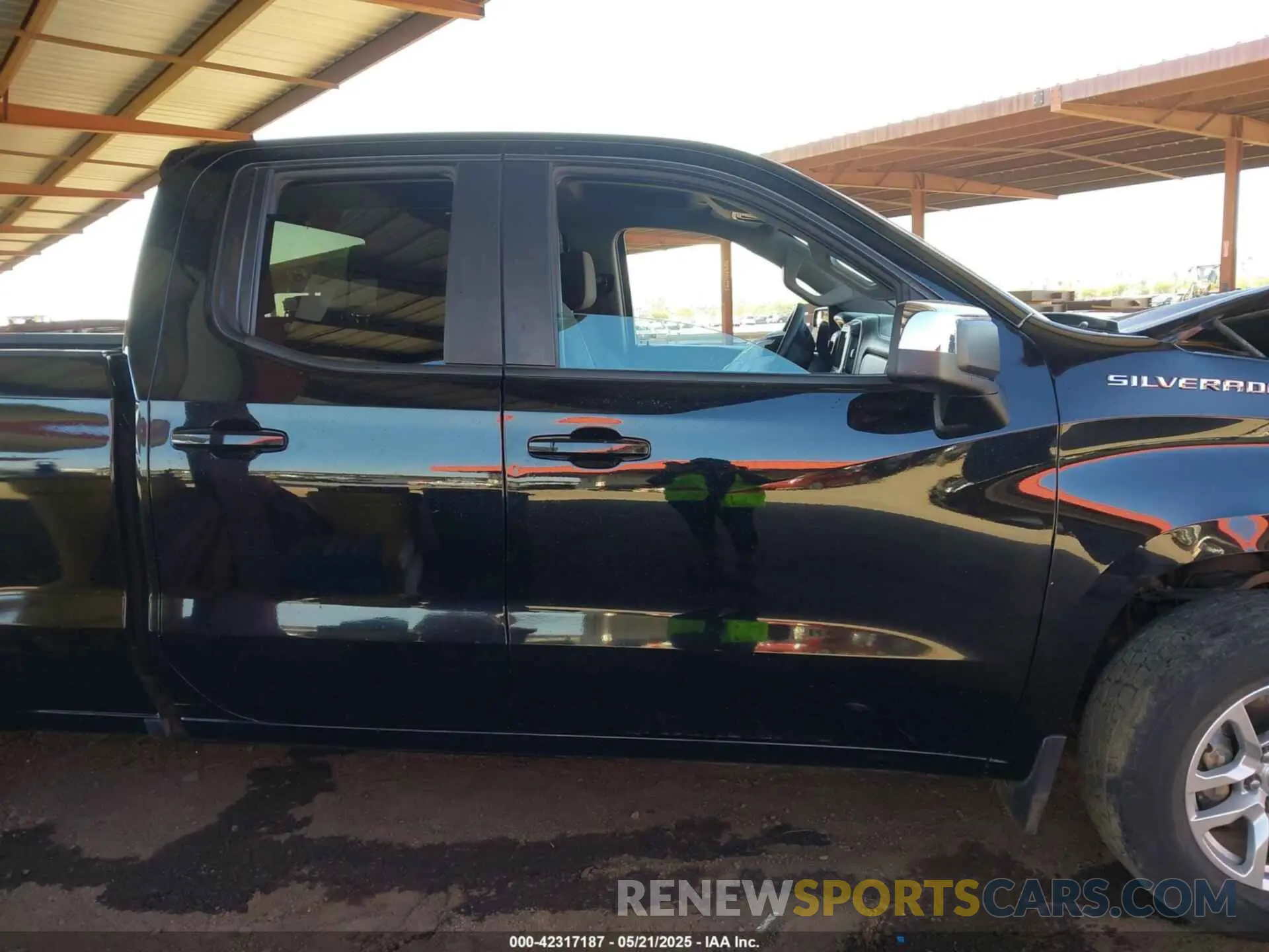 13 fotografías del automóvil dañado 1GCRYDED2LZ162800 CHEVROLET SILVERADO 1500 2020