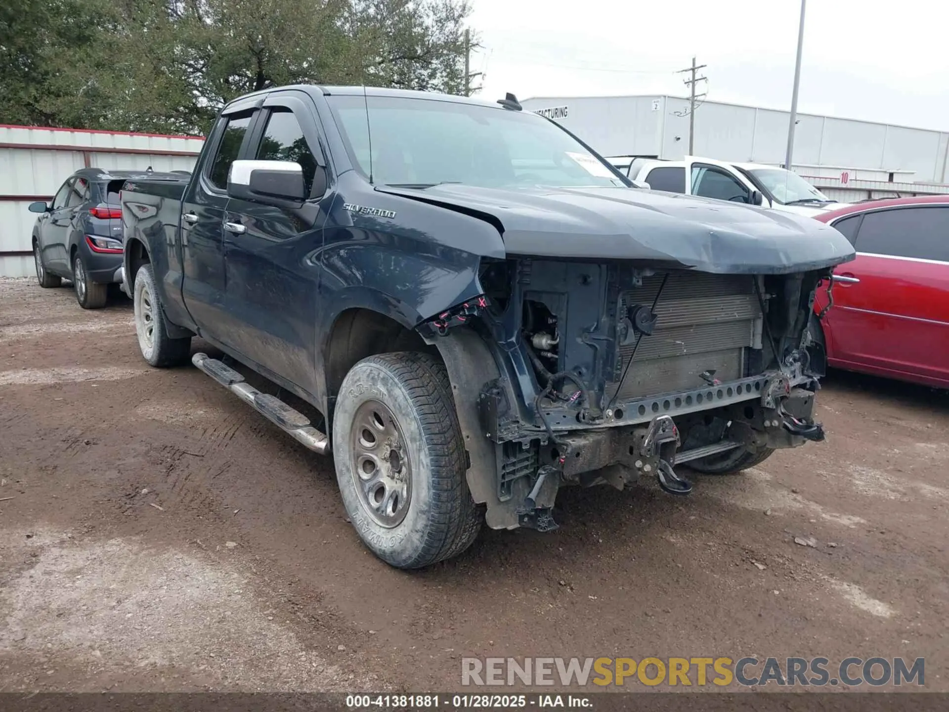 1 fotografías del automóvil dañado 1GCRYDED3LZ169836 CHEVROLET SILVERADO 1500 2020
