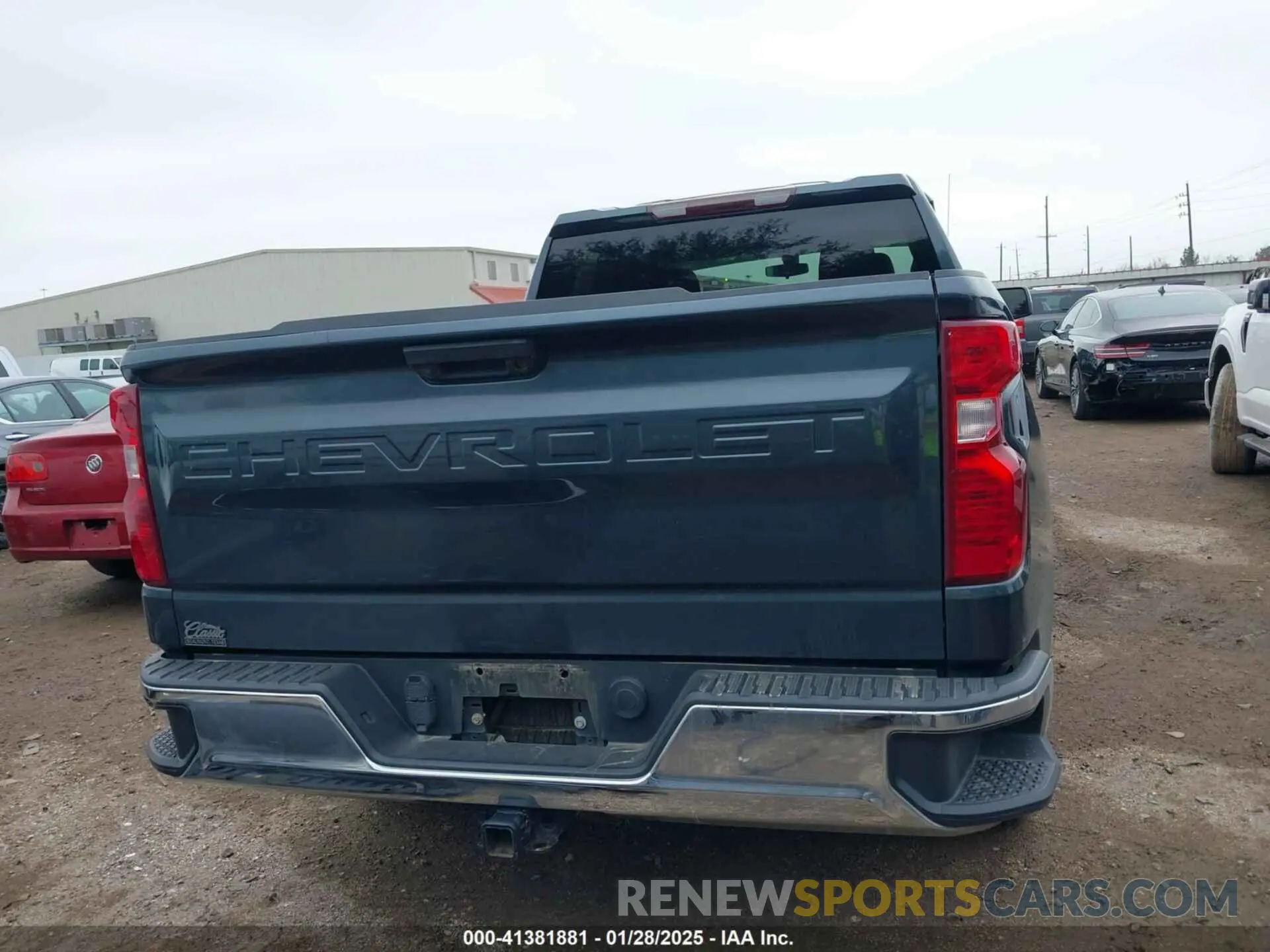 17 fotografías del automóvil dañado 1GCRYDED3LZ169836 CHEVROLET SILVERADO 1500 2020