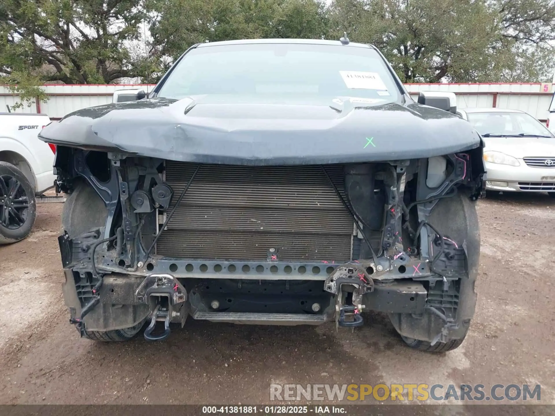 6 fotografías del automóvil dañado 1GCRYDED3LZ169836 CHEVROLET SILVERADO 1500 2020