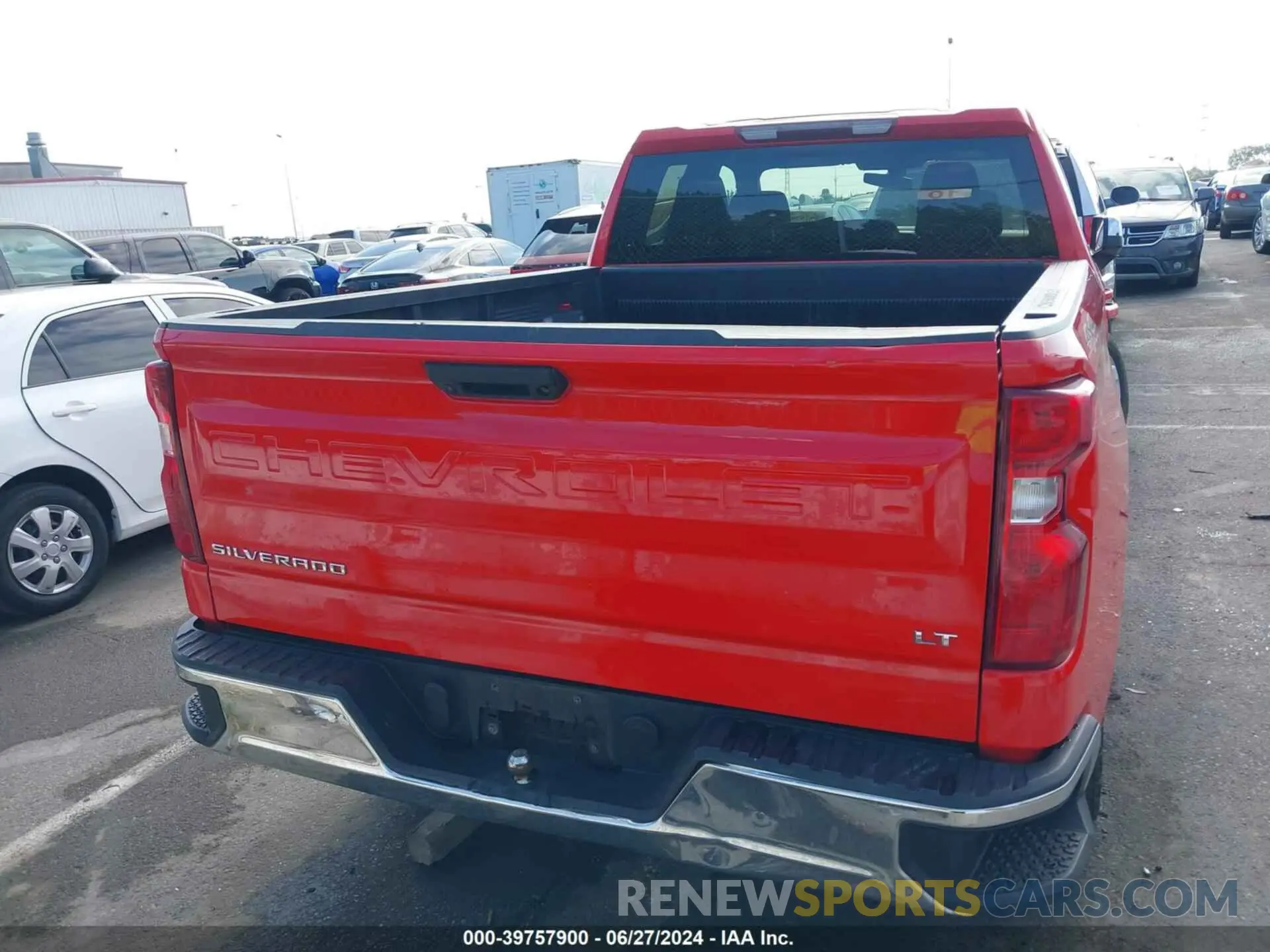 16 fotografías del automóvil dañado 1GCRYDED3LZ173515 CHEVROLET SILVERADO 1500 2020