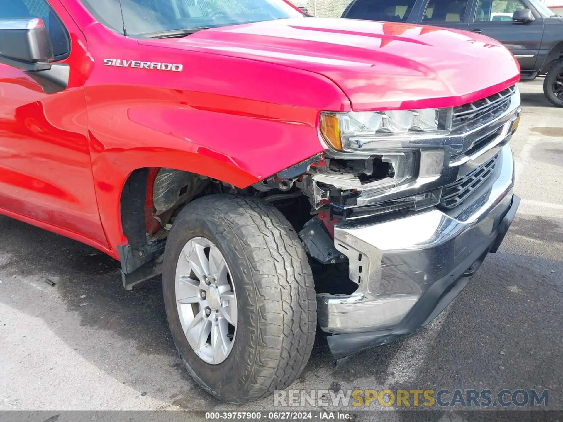 6 fotografías del automóvil dañado 1GCRYDED3LZ173515 CHEVROLET SILVERADO 1500 2020
