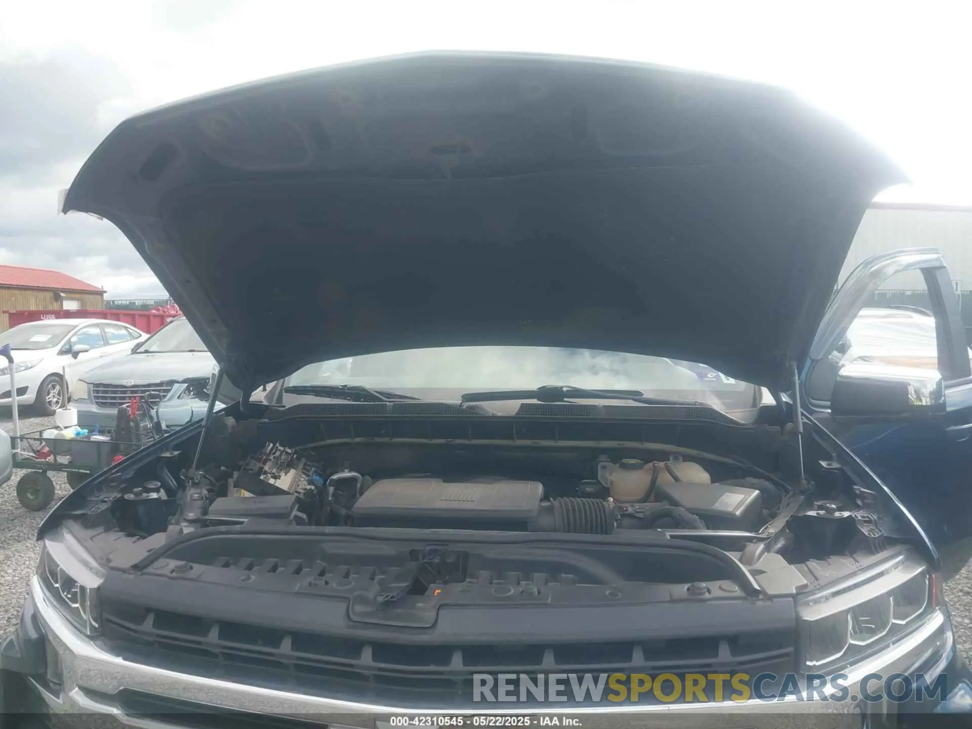10 fotografías del automóvil dañado 1GCRYDED4LZ141611 CHEVROLET SILVERADO 1500 2020
