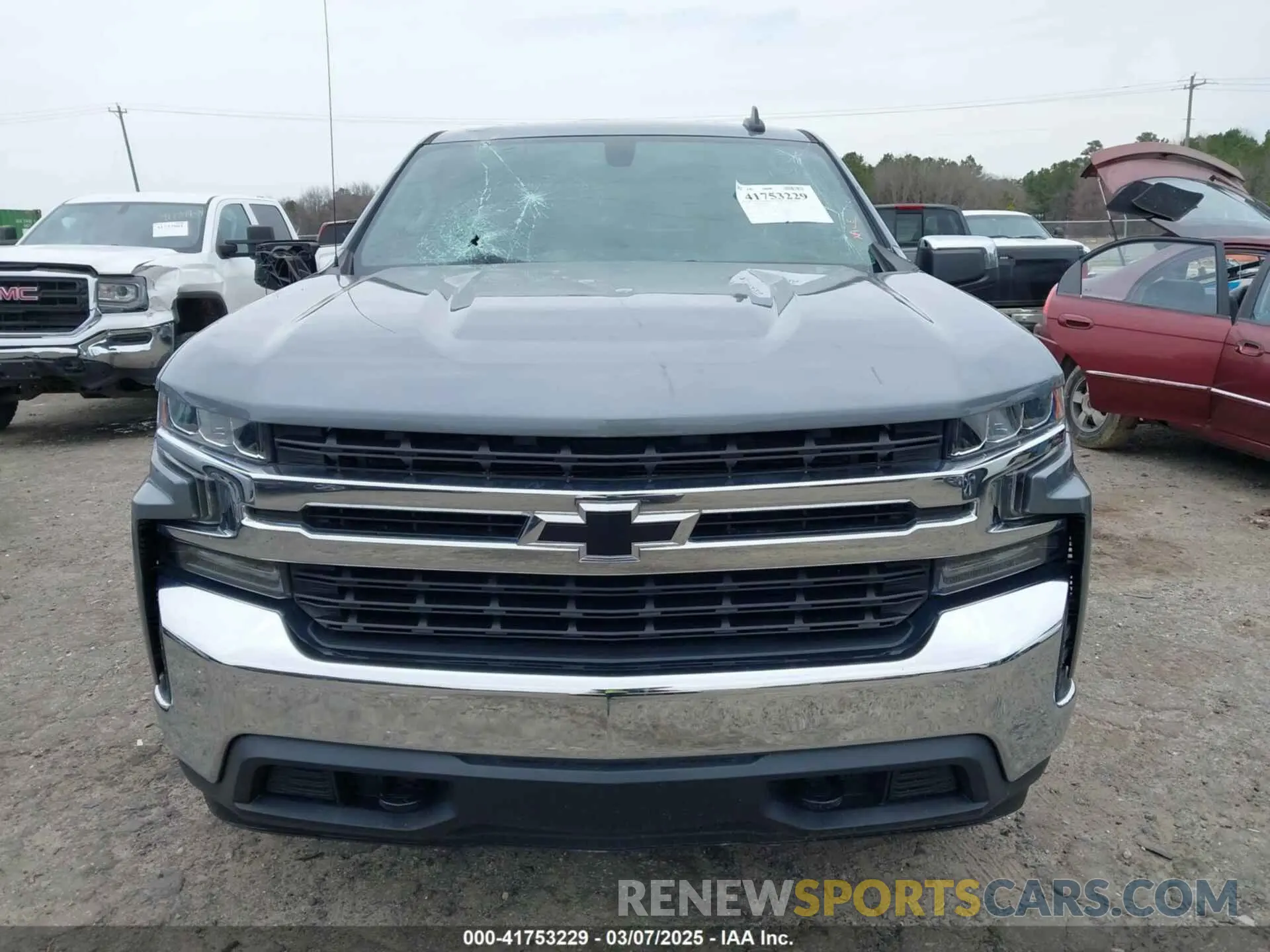 12 fotografías del automóvil dañado 1GCRYDED4LZ354719 CHEVROLET SILVERADO 1500 2020