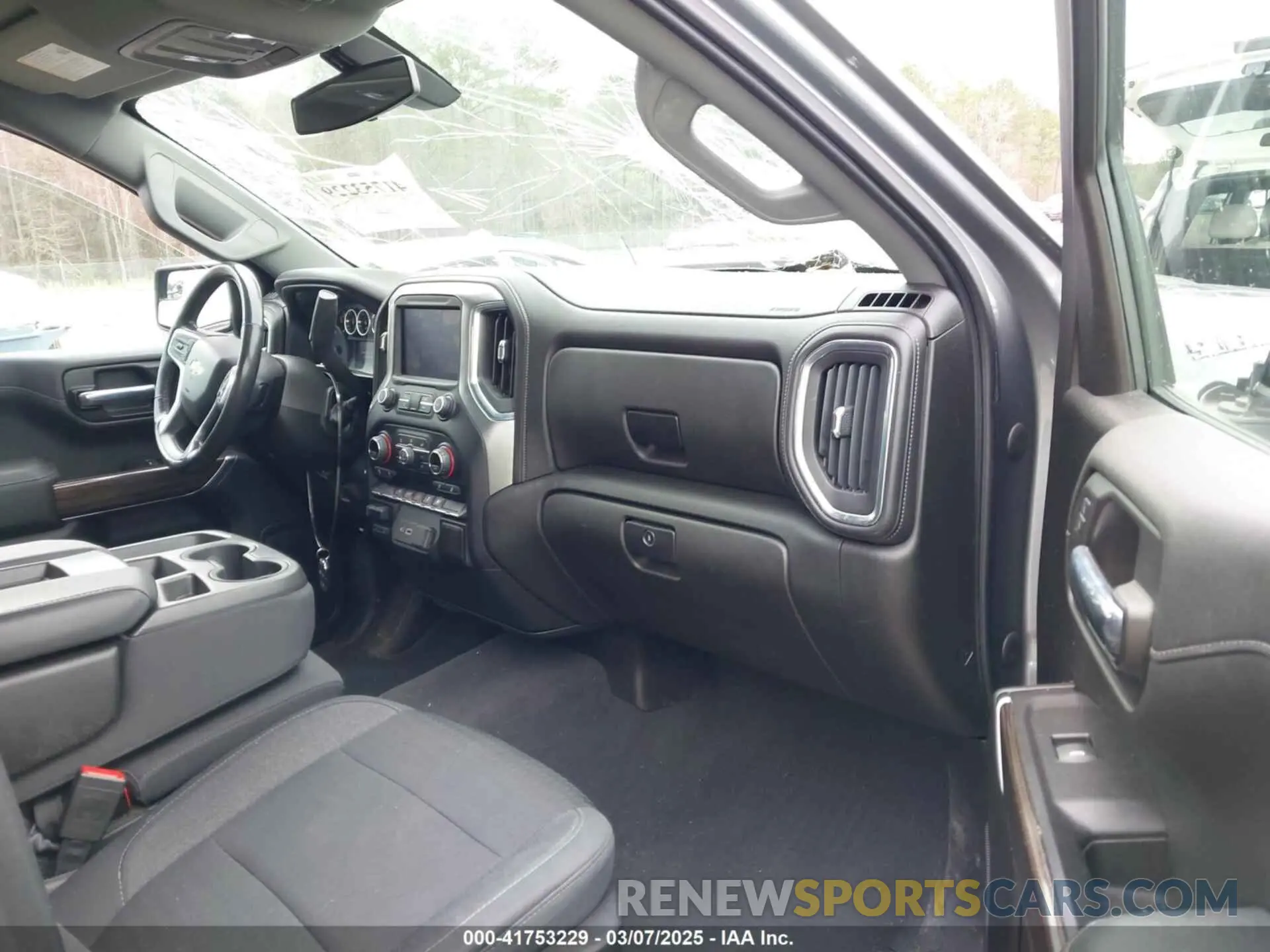 5 fotografías del automóvil dañado 1GCRYDED4LZ354719 CHEVROLET SILVERADO 1500 2020