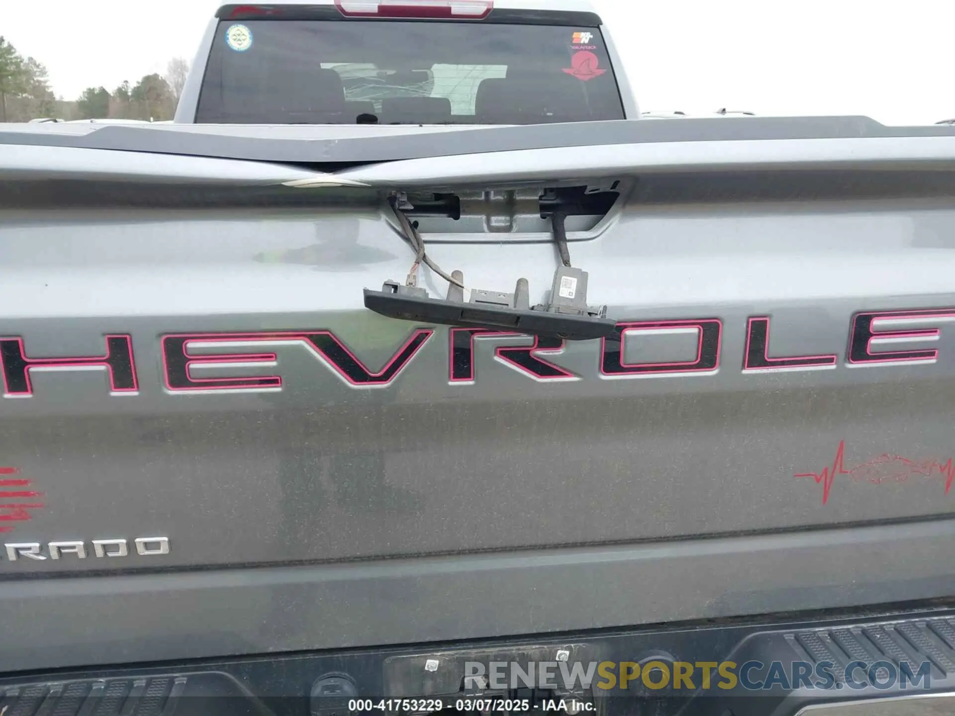 6 fotografías del automóvil dañado 1GCRYDED4LZ354719 CHEVROLET SILVERADO 1500 2020