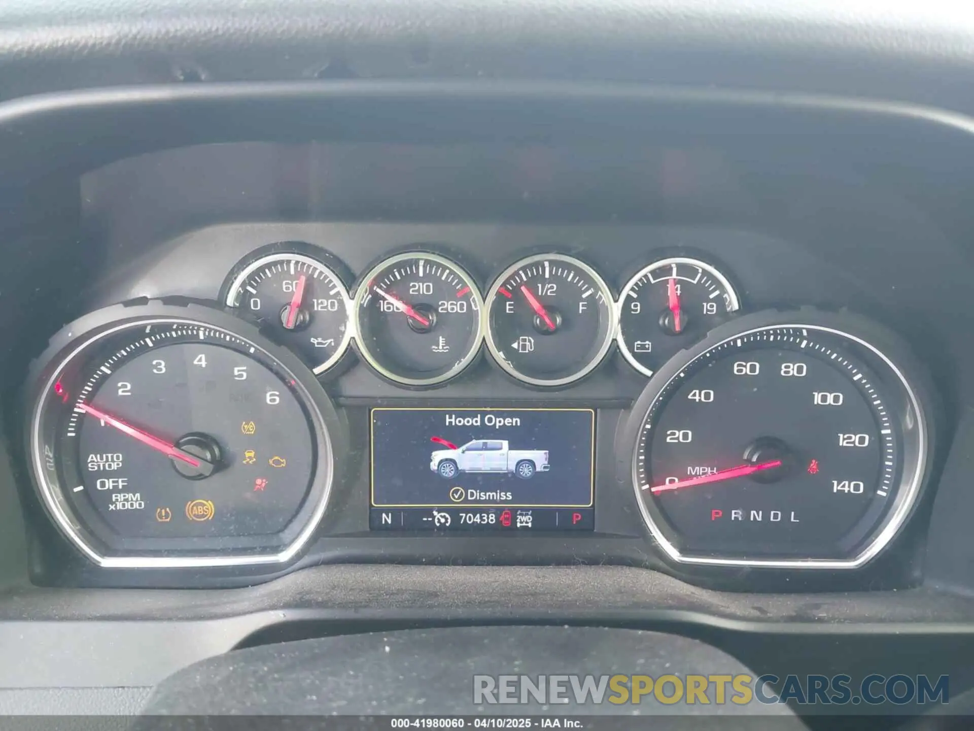 7 fotografías del automóvil dañado 1GCRYDED5LZ168445 CHEVROLET SILVERADO 1500 2020